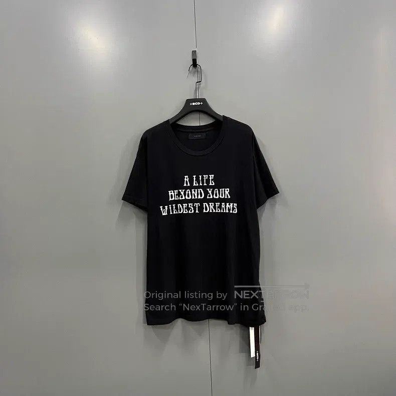 Amiri Amiri Size XL Black printed short sleeves Size US XL / EU 56 / 4 - 1 Thumbnail