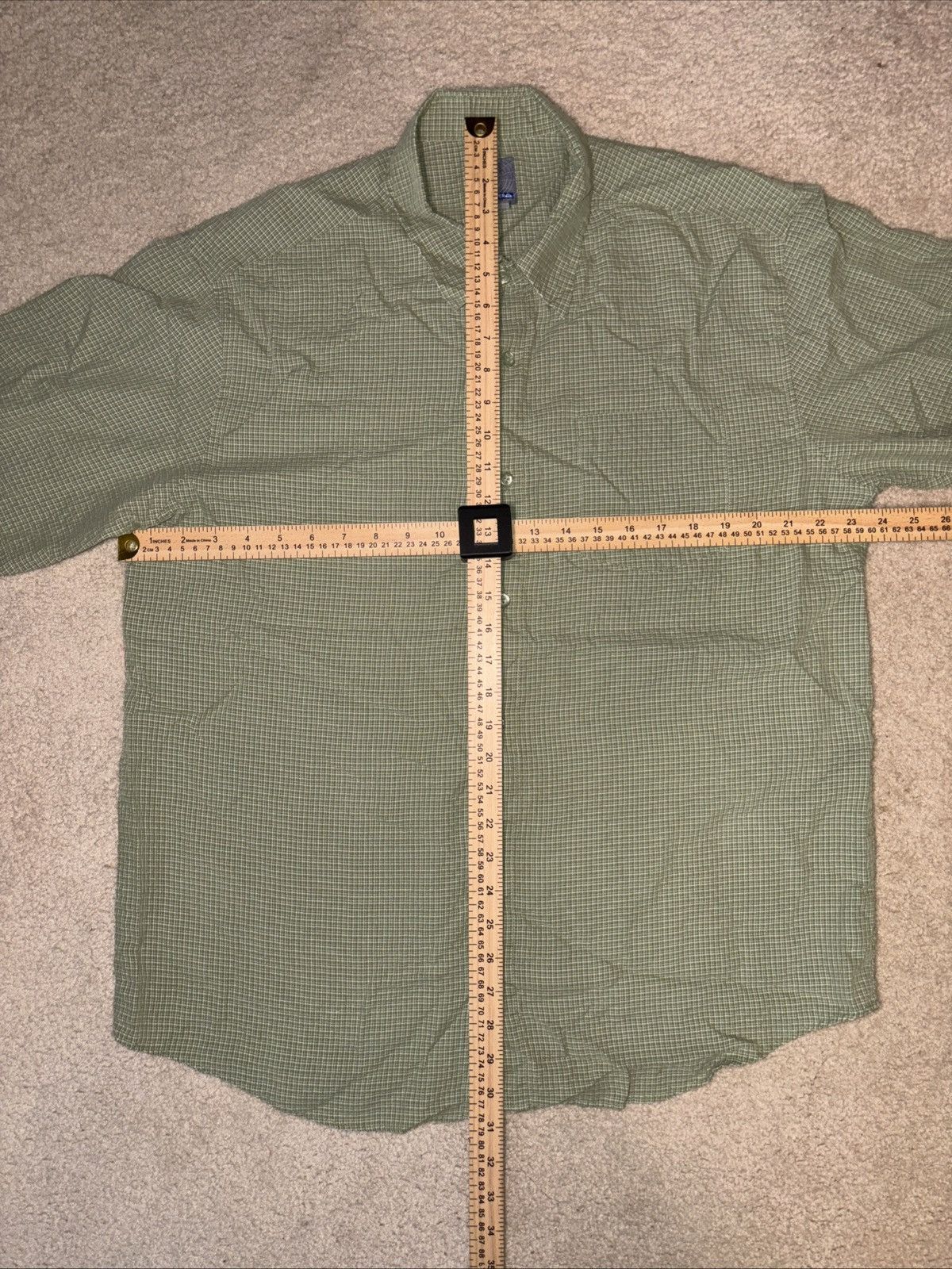 Quiksilver Y2K Quiksilver Shirt Mens Large Green Striped Button up Size US L / EU 52-54 / 3 - 3 Thumbnail