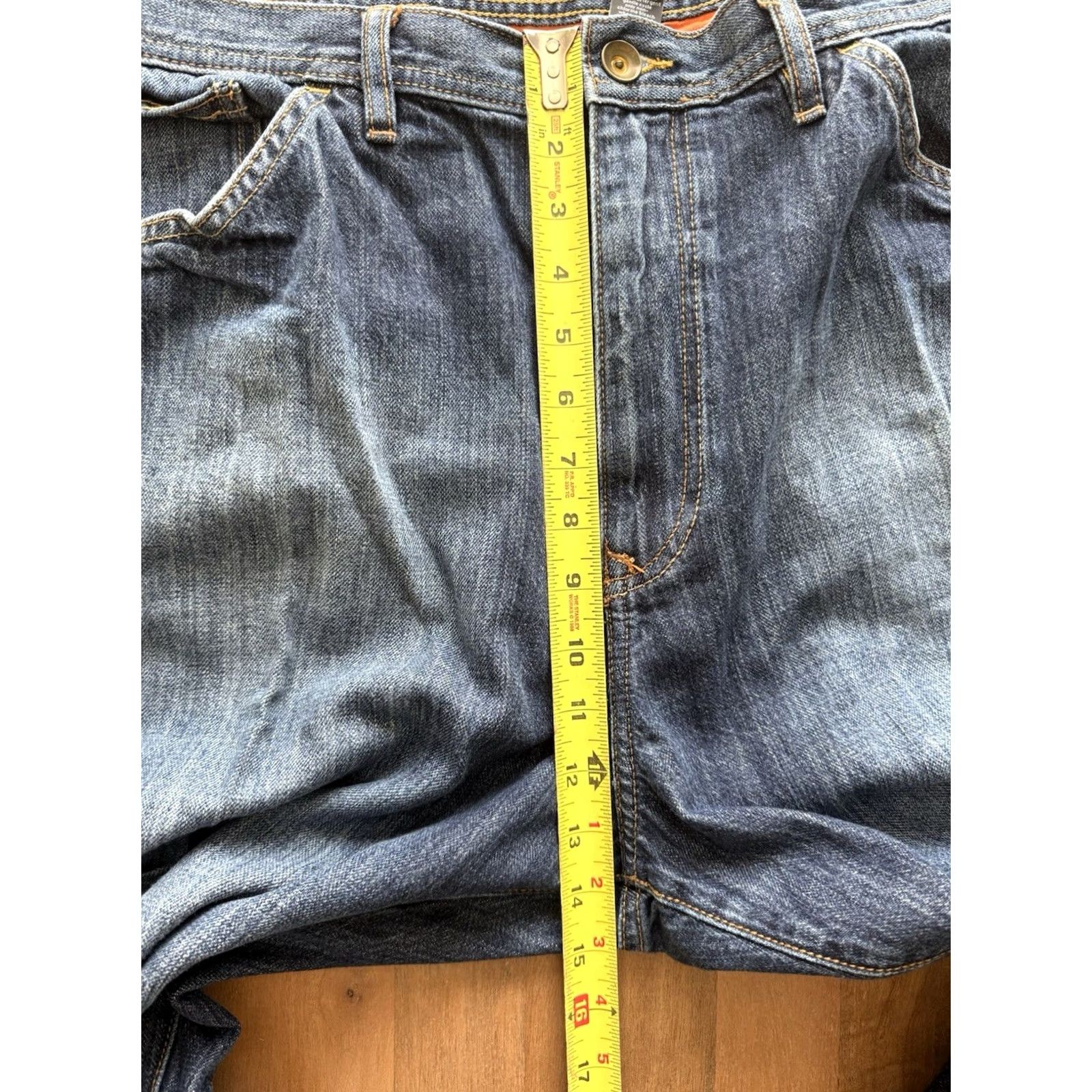 Sean John Y2K Sean John Jeans Men 40x34 Baggy Hip Hop Logo Embroidered Blue Denim 90s City Grunge Retro Logo Jeans Mens Size US 40 / EU 56 - 8 Thumbnail