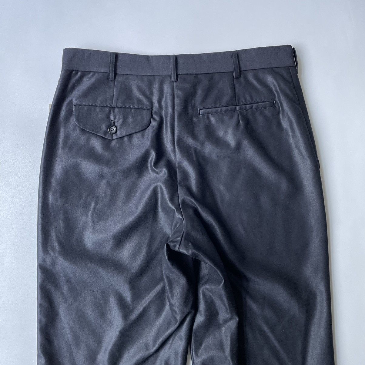 Comme des Garcons S/S 12 Shimmer Blue Wool Trousers Size US 32 / EU 48 - 13 Thumbnail