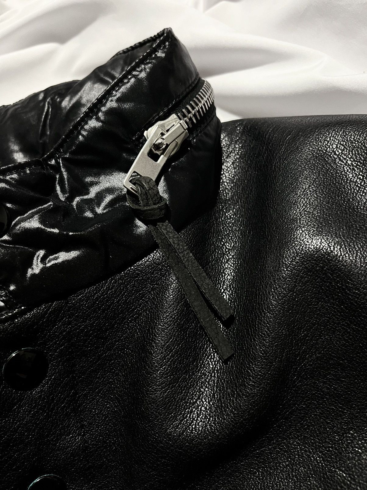 Hedi Slimane × Saint Laurent Paris Saint Laurent Paris FW2013 Leather Glossy Puffer By Hedi Size US M / EU 48-50 / 2 - 4 Thumbnail