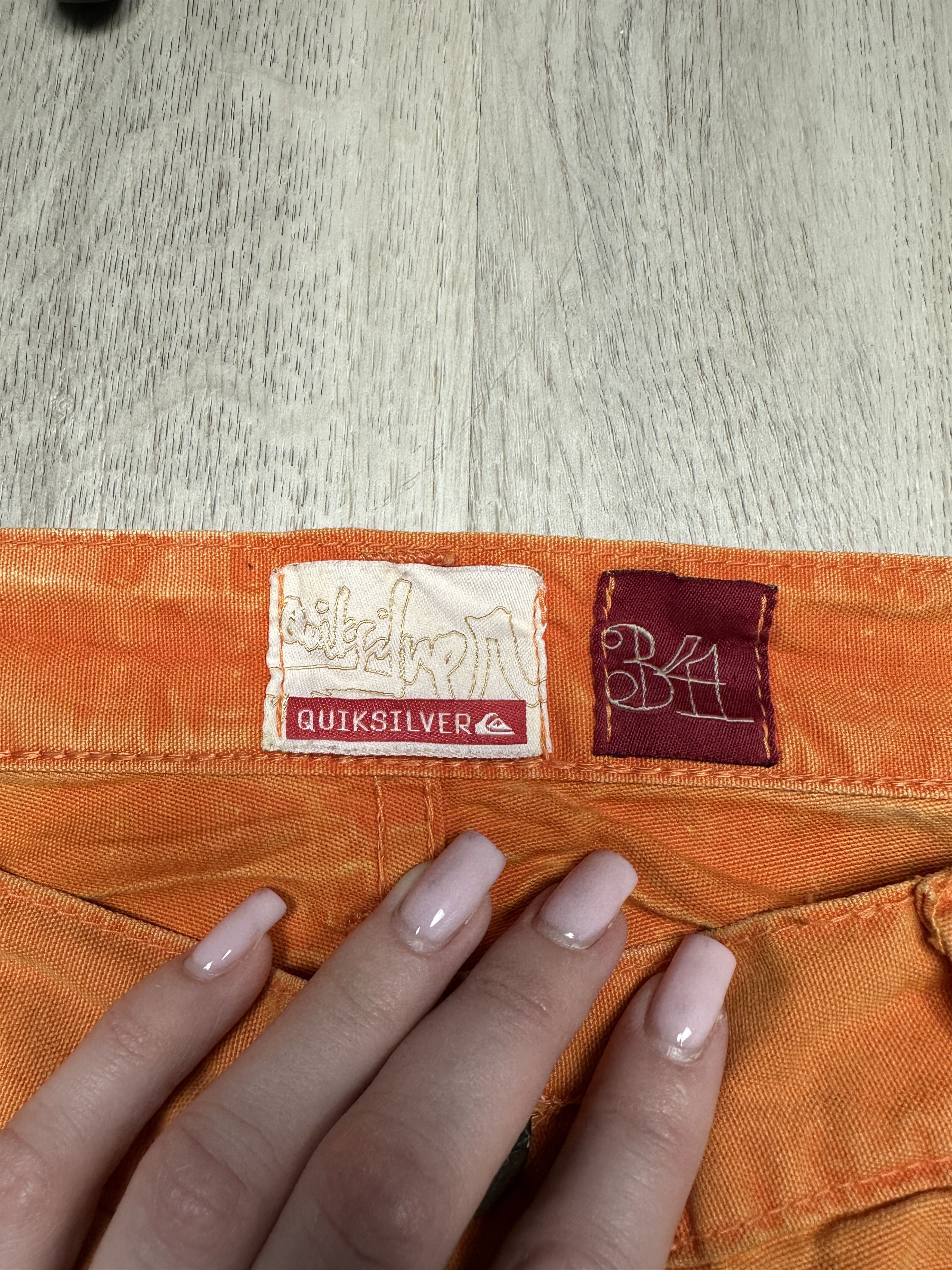 Quiksilver Quiksilver 90s Vintage Mens Carving Cotton Pants Size US 34 / EU 50 - 5 Thumbnail