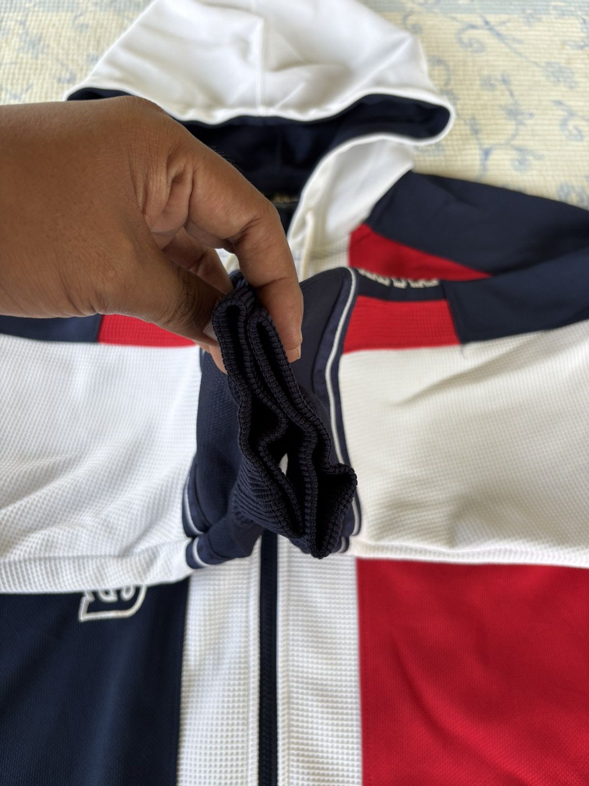 Kappa Kappa Sweater Jacket France Flag Color Size US L / EU 52-54 / 3 - 6 Thumbnail