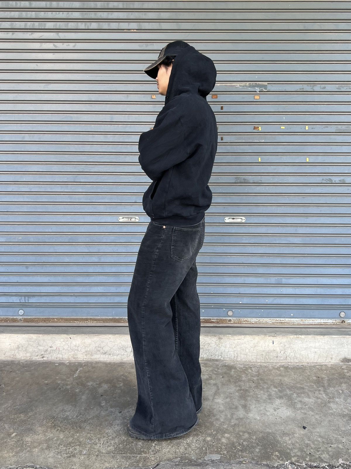 Vintage Thermal Lined Vintage Proclub Reversible Hoodie Zip Up Size US M / EU 48-50 / 2 - 6 Thumbnail