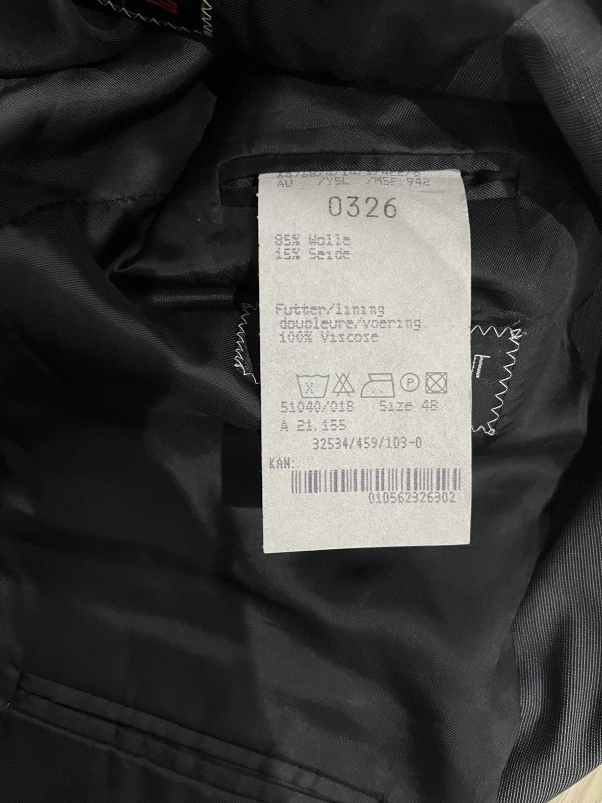 Yves Saint Laurent Yves Saint Laurent Mens Suit Size 46S - 7 Thumbnail