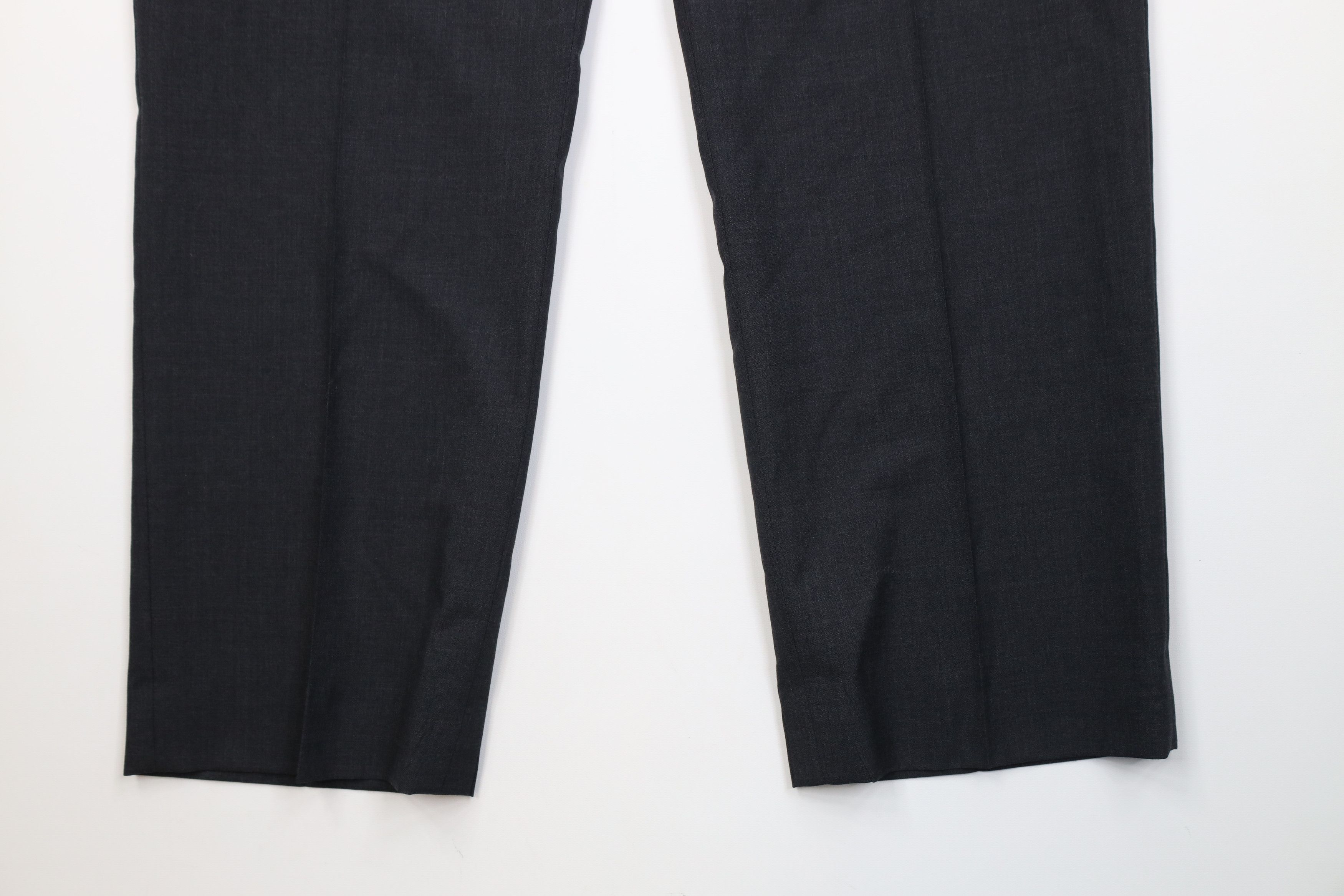 Vintage Vintage 90s Streetwear Wide Leg Chino Pants Charcoal Gray Size US 42 / EU 58 - 4 Thumbnail