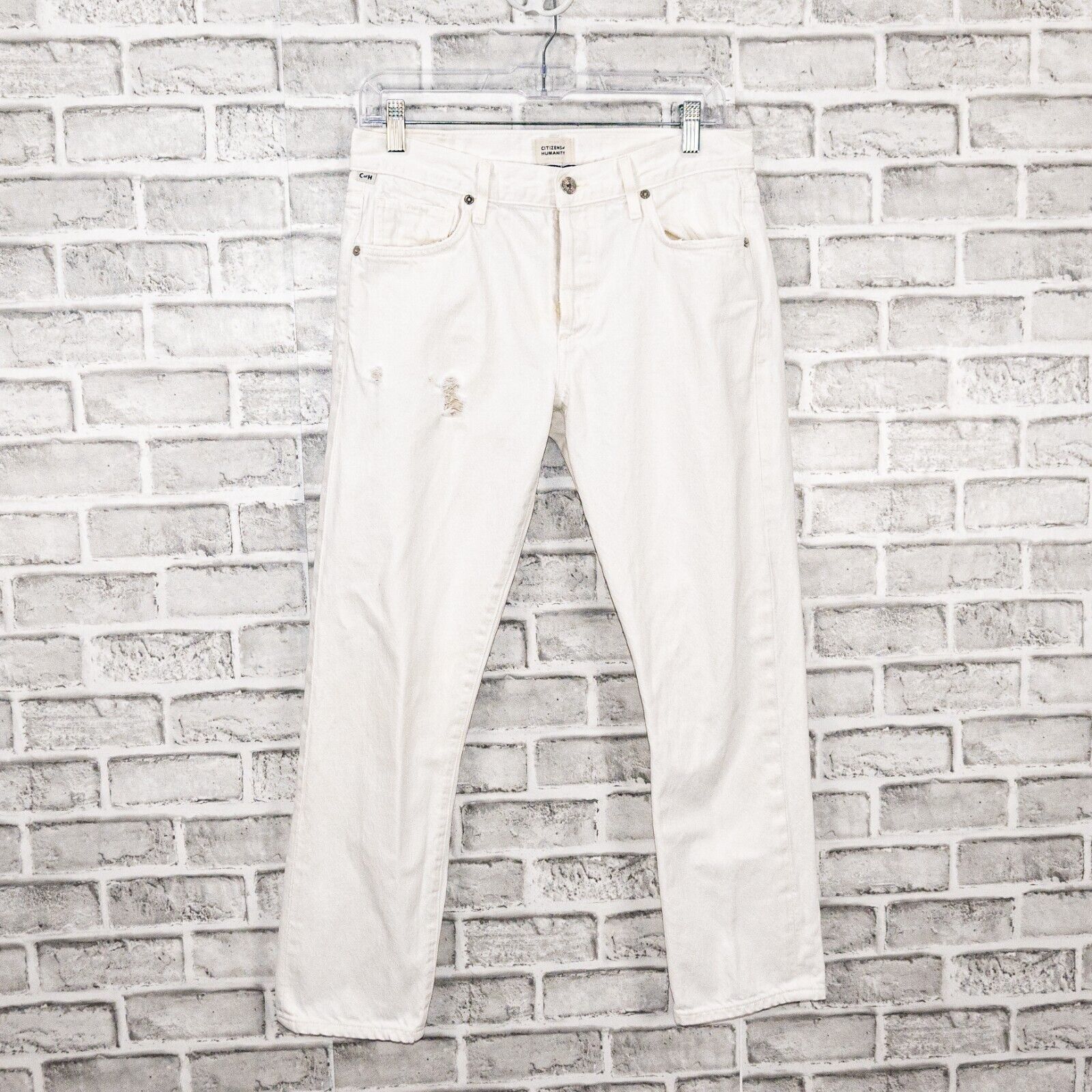 Citizens Of Humanity Citizens of Humanity Premium Vintage Emerson Jeans White Size 26" / US 2 / IT 38 - 6 Thumbnail