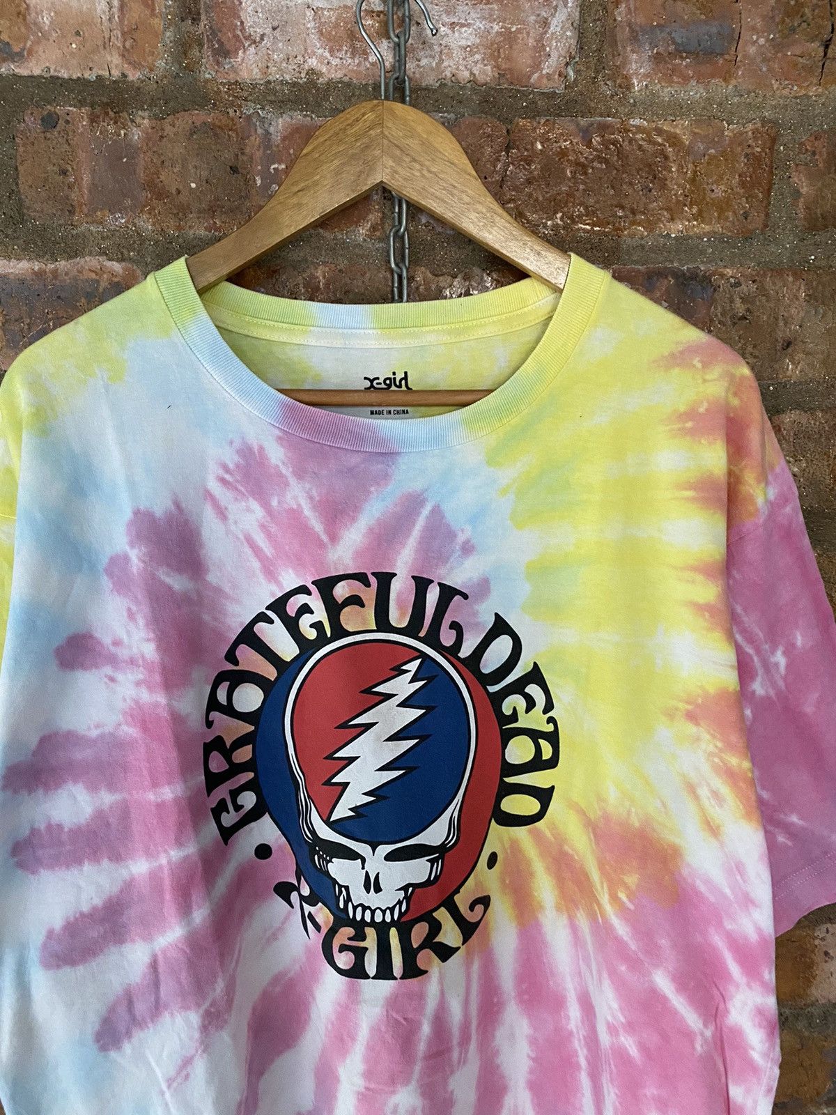Grateful Dead × Hysteric Glamour × Japanese Brand SS20 X-Girl x Grateful Dead tee Size US XL / EU 56 / 4 - 5 Thumbnail