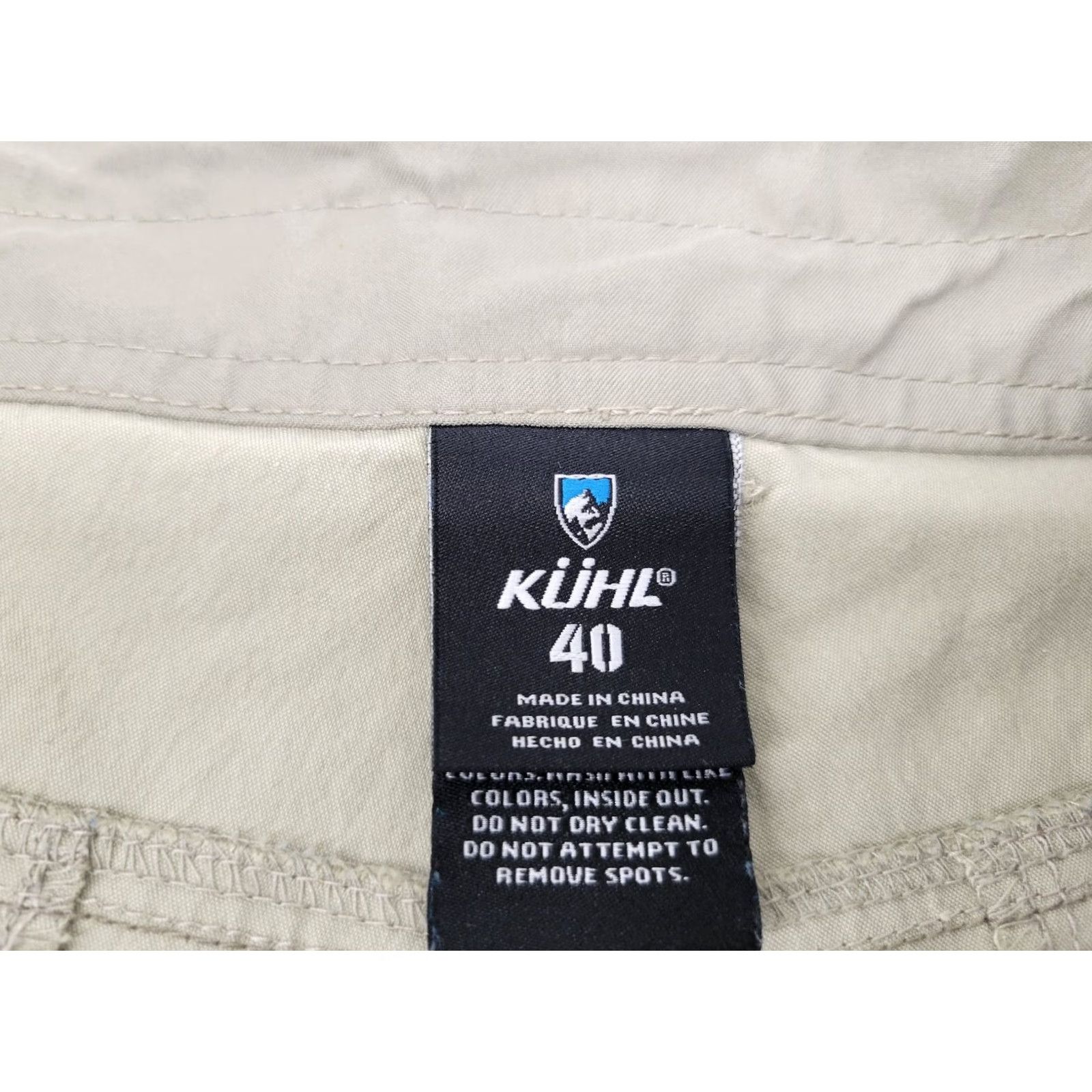 Vintage Kuhl Hiking Shorts Mens 40 Vintage Patina Dye Cargo Shorts Nylon Hiking Size US 40 / EU 56 - 3 Thumbnail