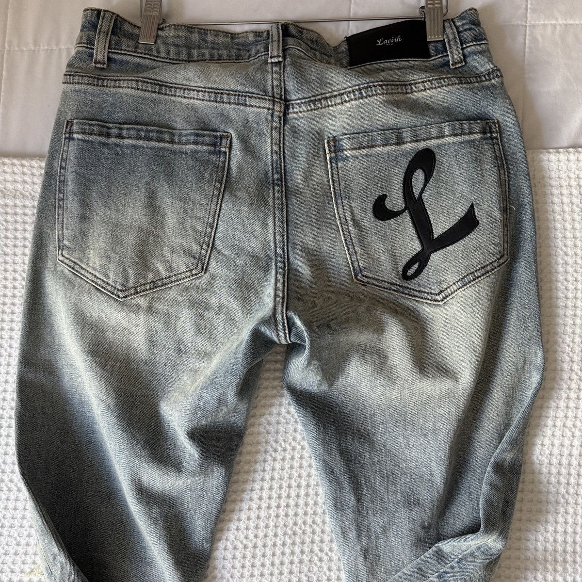 Other LavishNYC blue denim jeans Size US 32 / EU 48 - 8 Thumbnail