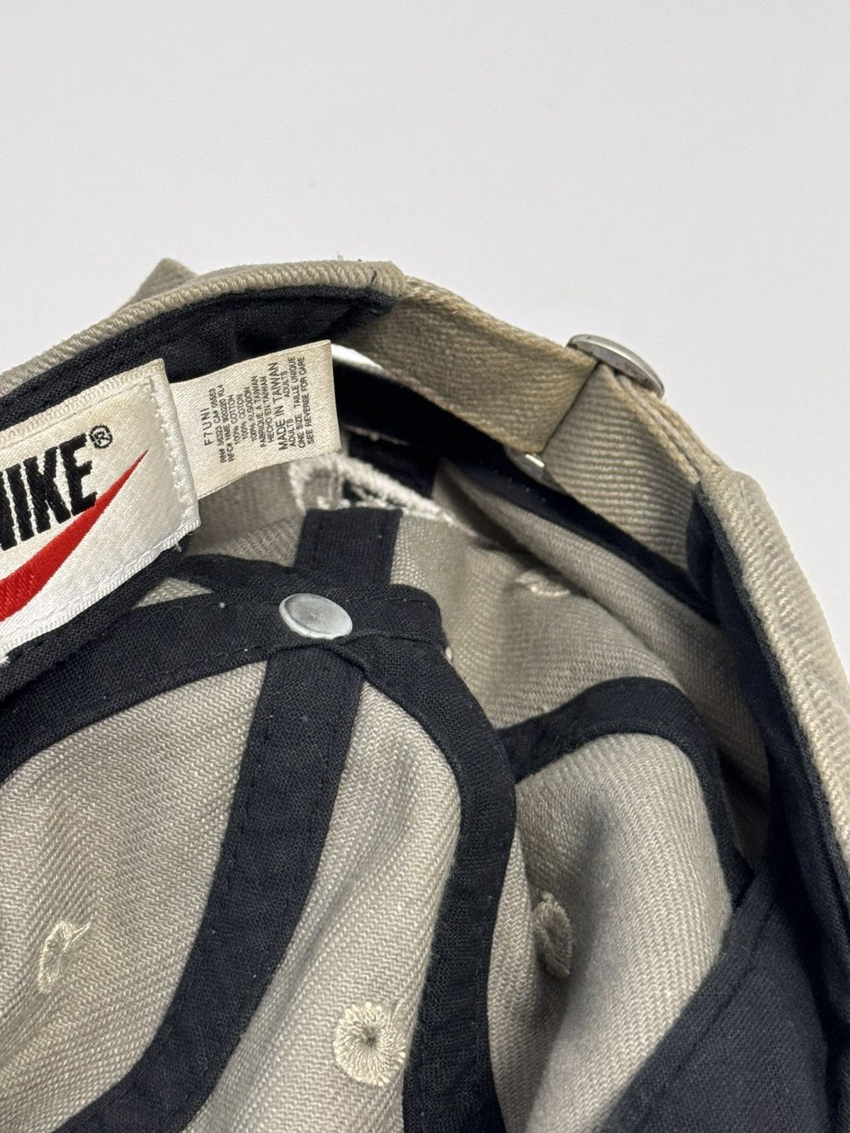 Vintage Nike Vintage Cap Y2K style hype Swoosh Size ONE SIZE - 12 Thumbnail