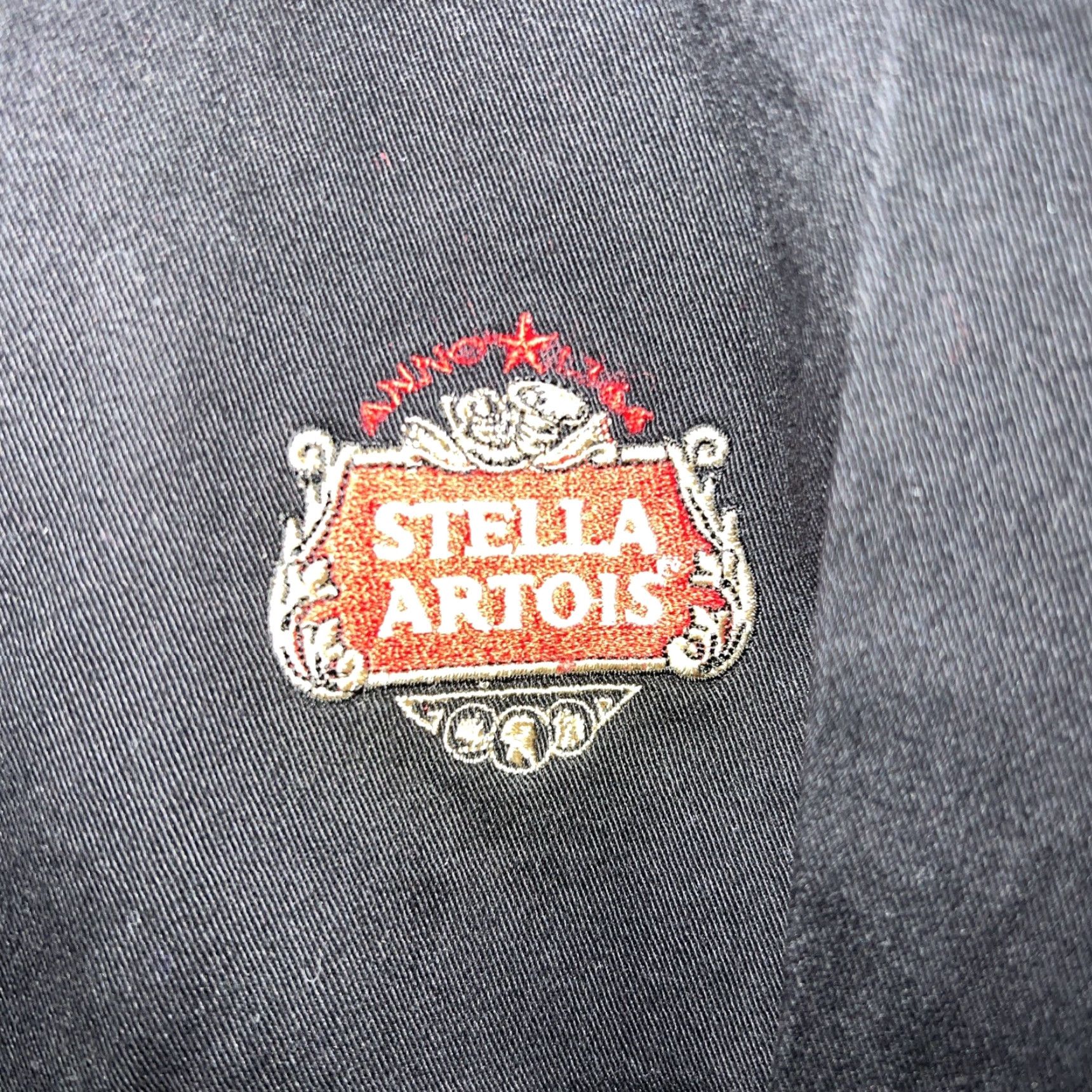 Vintage VTG Fore NWOT Black Stella Artois Full Zip Jacket Mens Size L Size US L / EU 52-54 / 3 - 3 Thumbnail