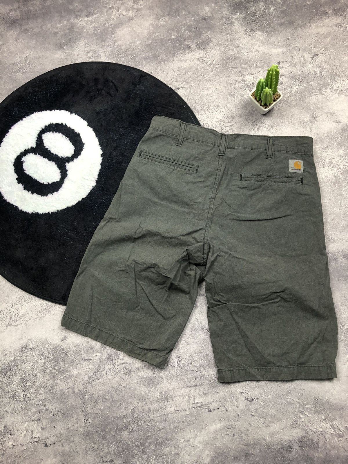 Carhartt Carhartt Vintage Mini Hype Logo Shorts Streetwear Size US 30 / EU 46 - 8 Thumbnail