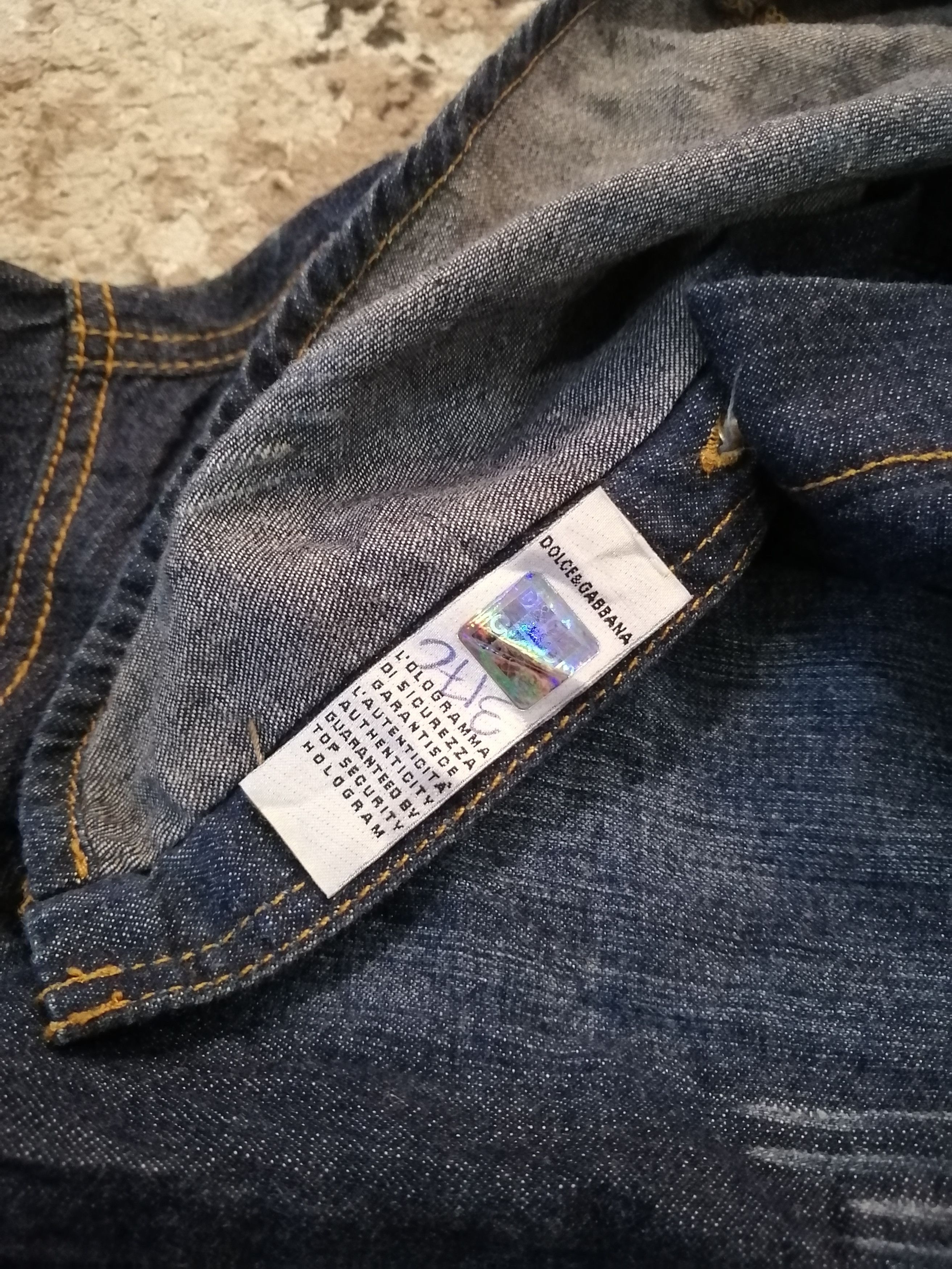 Dolce & Gabbana DOLCE & GABBANA BIG LOGO DENIM SHIRT Size US M / EU 48-50 / 2 - 11 Thumbnail