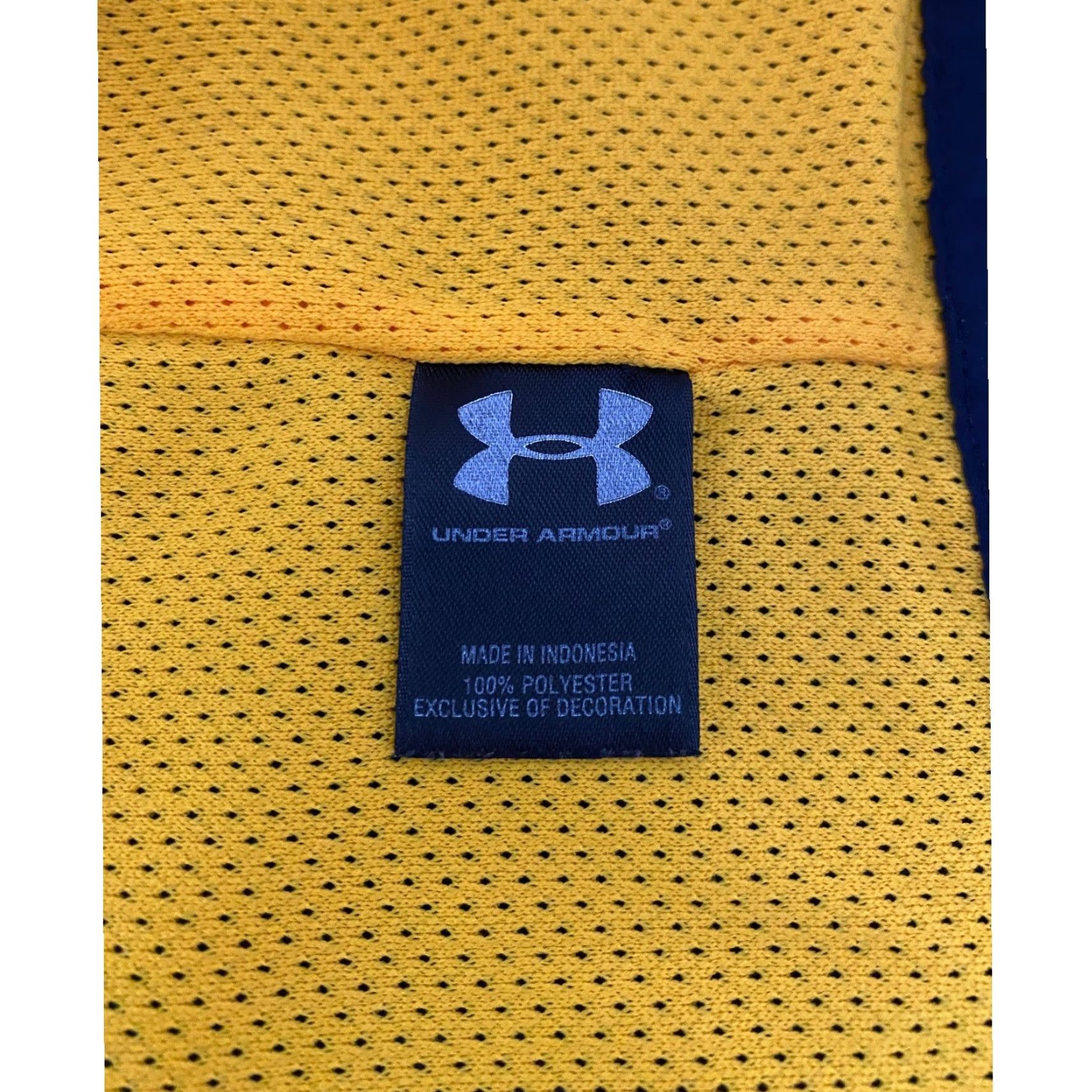 Under Armour Under Armour Windbreaker Jacket Saline Hornets Navy Yellow 2XL Loose Fit Men's Navy Wind-Resistant Lightweight Zip Stand-Up Collar Size US XXL / EU 58 / 5 - 4 Thumbnail