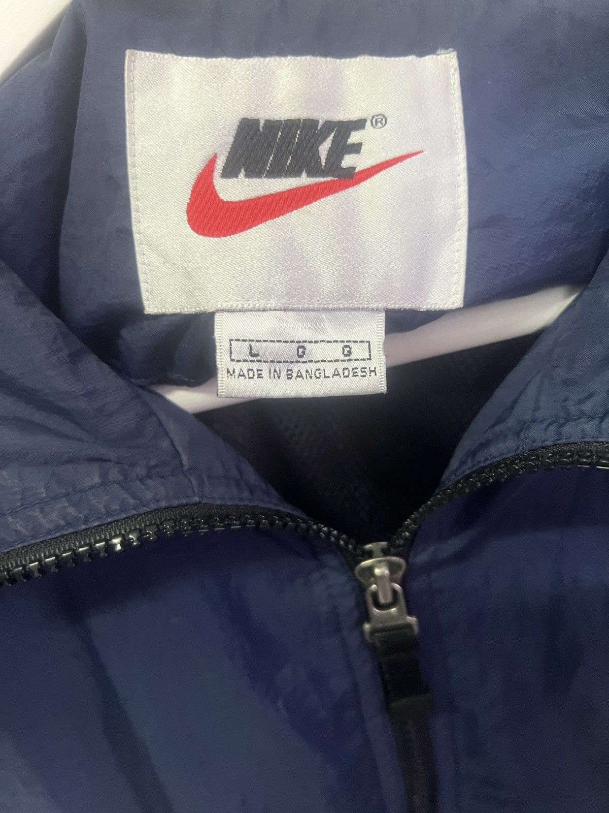 Nike × Vintage Vintage 90s Nike Size US L / EU 52-54 / 3 - 4 Thumbnail