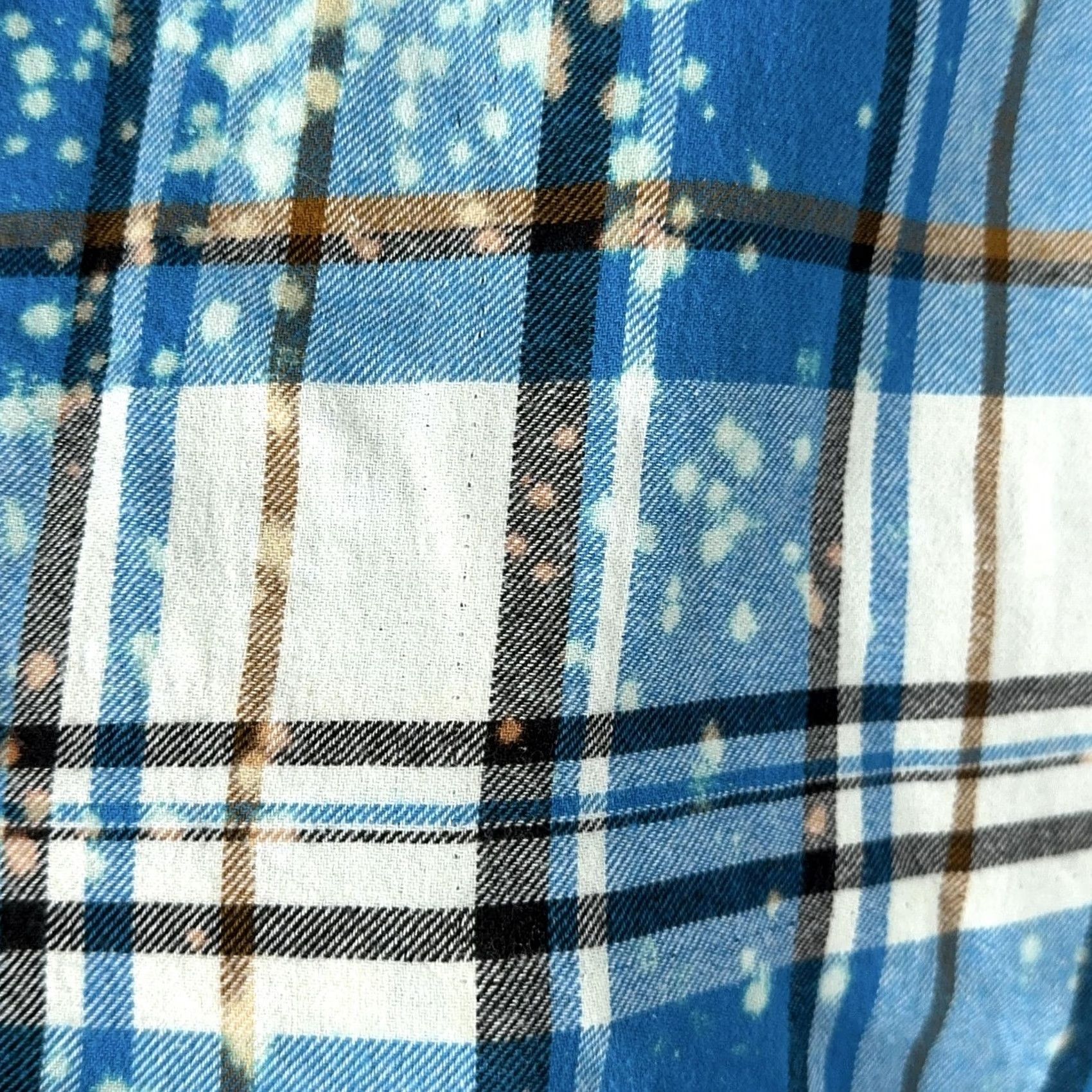 Vintage Angry Minnow Shirt Mens M Blue Plaid Long Sleeve Button Up Flannel Pocket Size US M / EU 48-50 / 2 - 4 Thumbnail