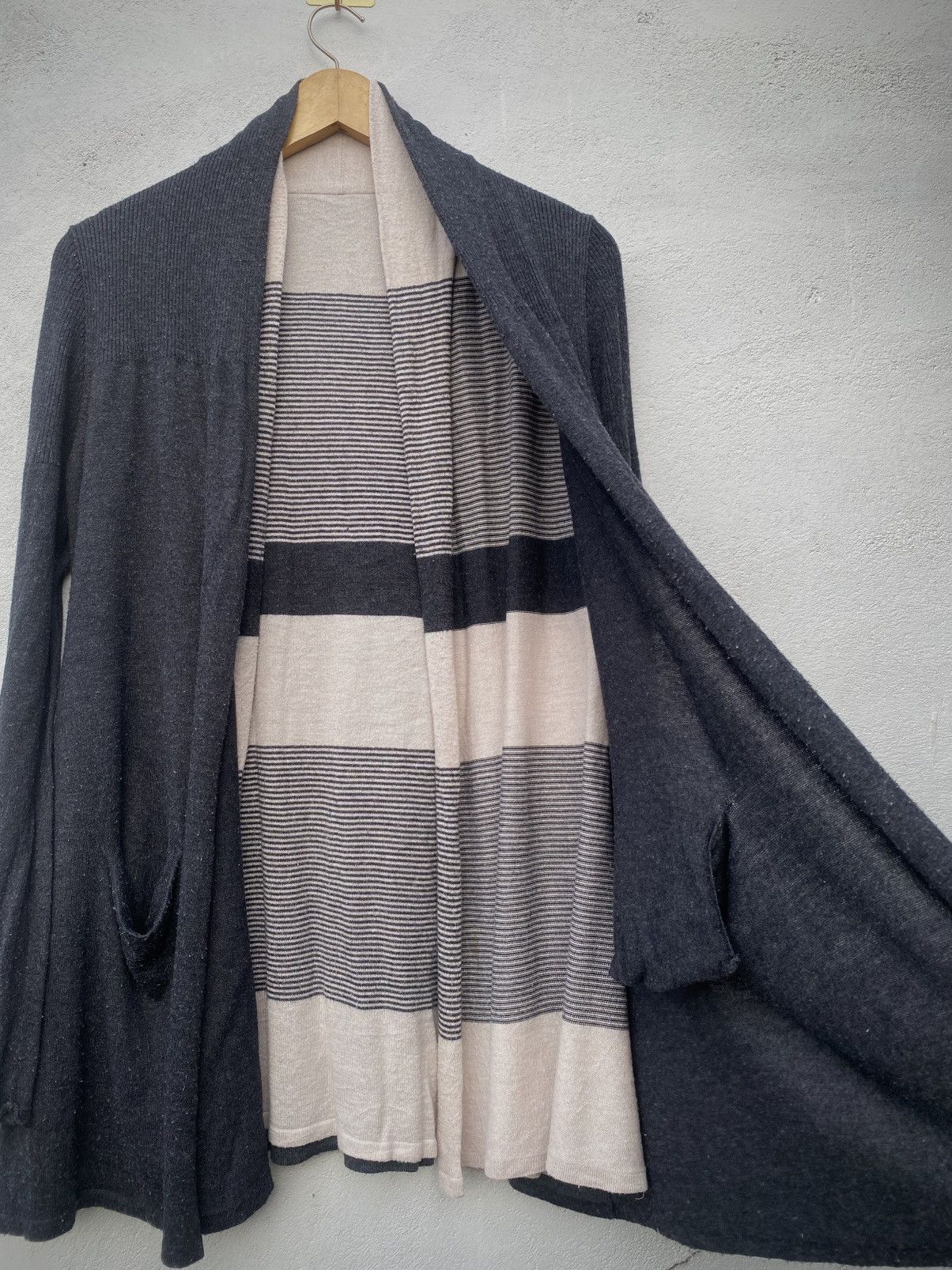 If Six Was Nine JAPANESE BRAND DOUBLE LAYERED CARDIGAN Size US M / EU 48-50 / 2 - 2 Thumbnail