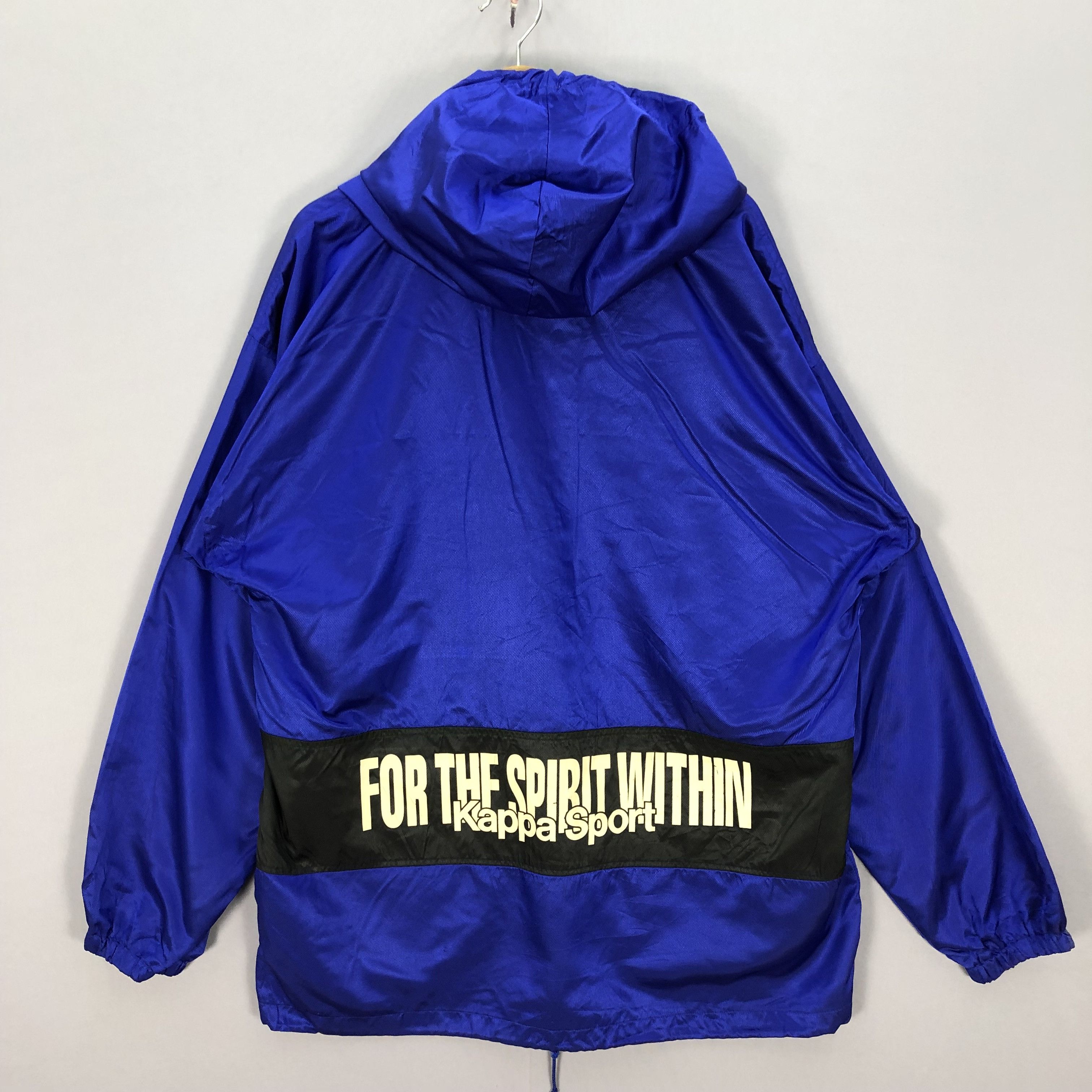 Kappa × Vintage Vintage Kappa Pullover Windbreaker Hooded Jacket Size US L / EU 52-54 / 3 - 5 Thumbnail