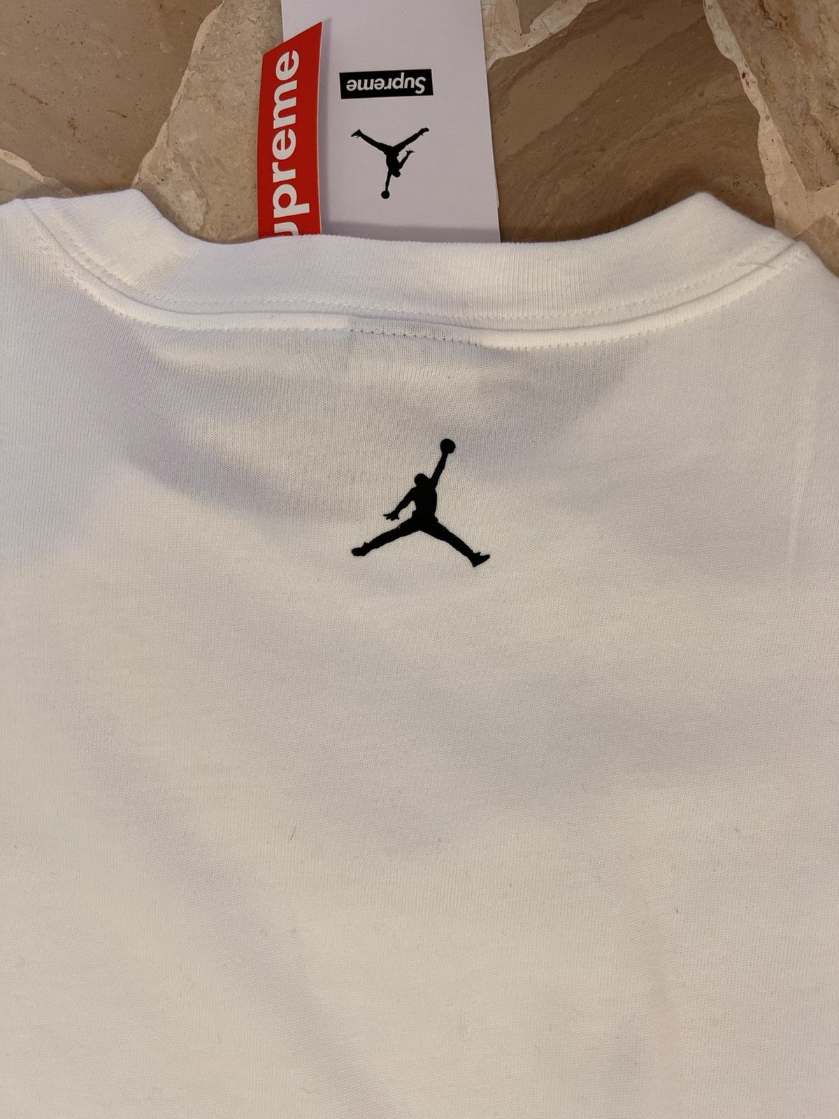 Jordan Brand M Supreme Jordan Biggie Notorious BIG tee Tshirt white photo Size US M / EU 48-50 / 2 - 7 Thumbnail