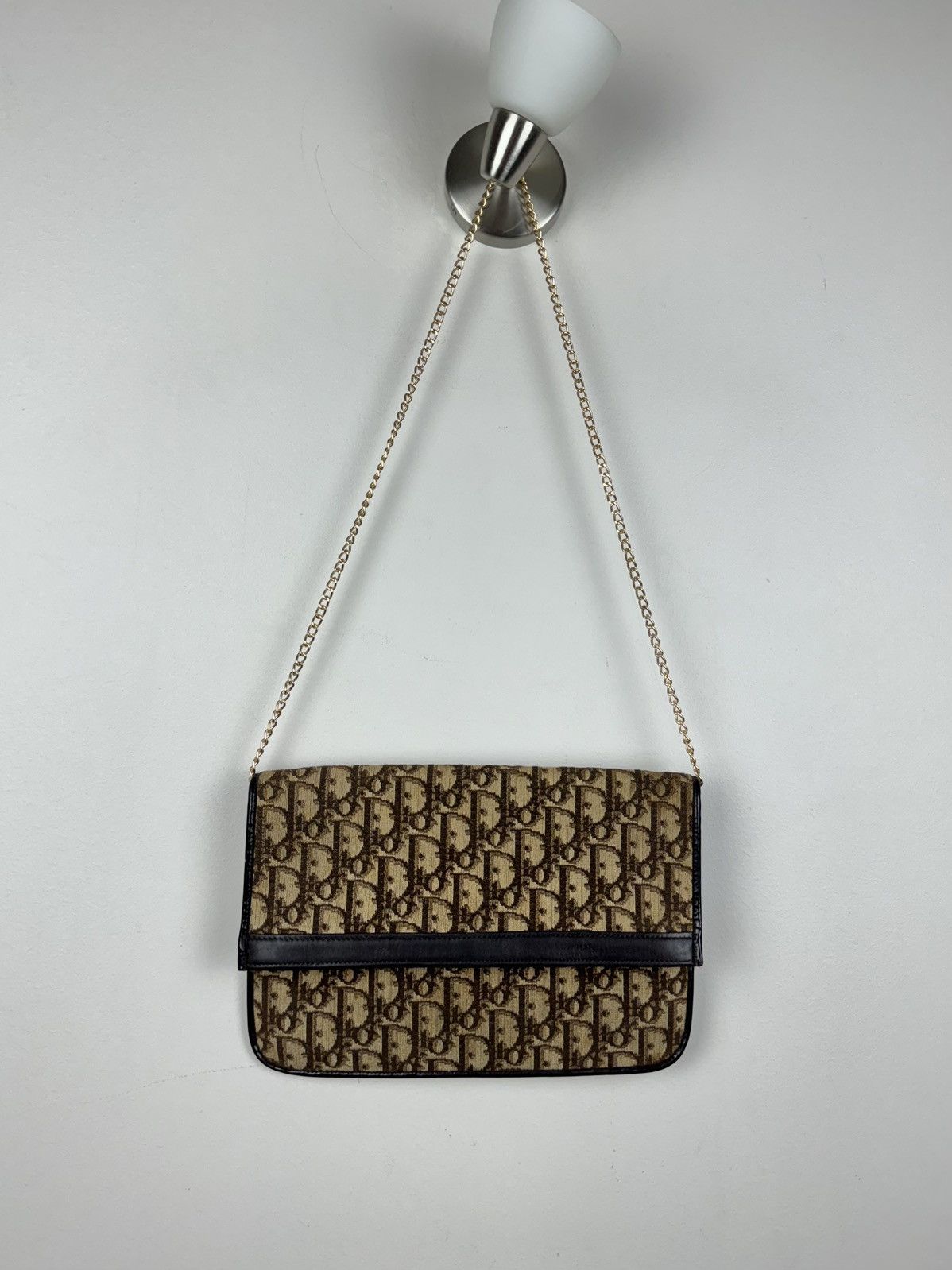 Christian Dior Monsieur Leather monogram bag clutch Christian Dior original luxury Size ONE SIZE - 1 Thumbnail