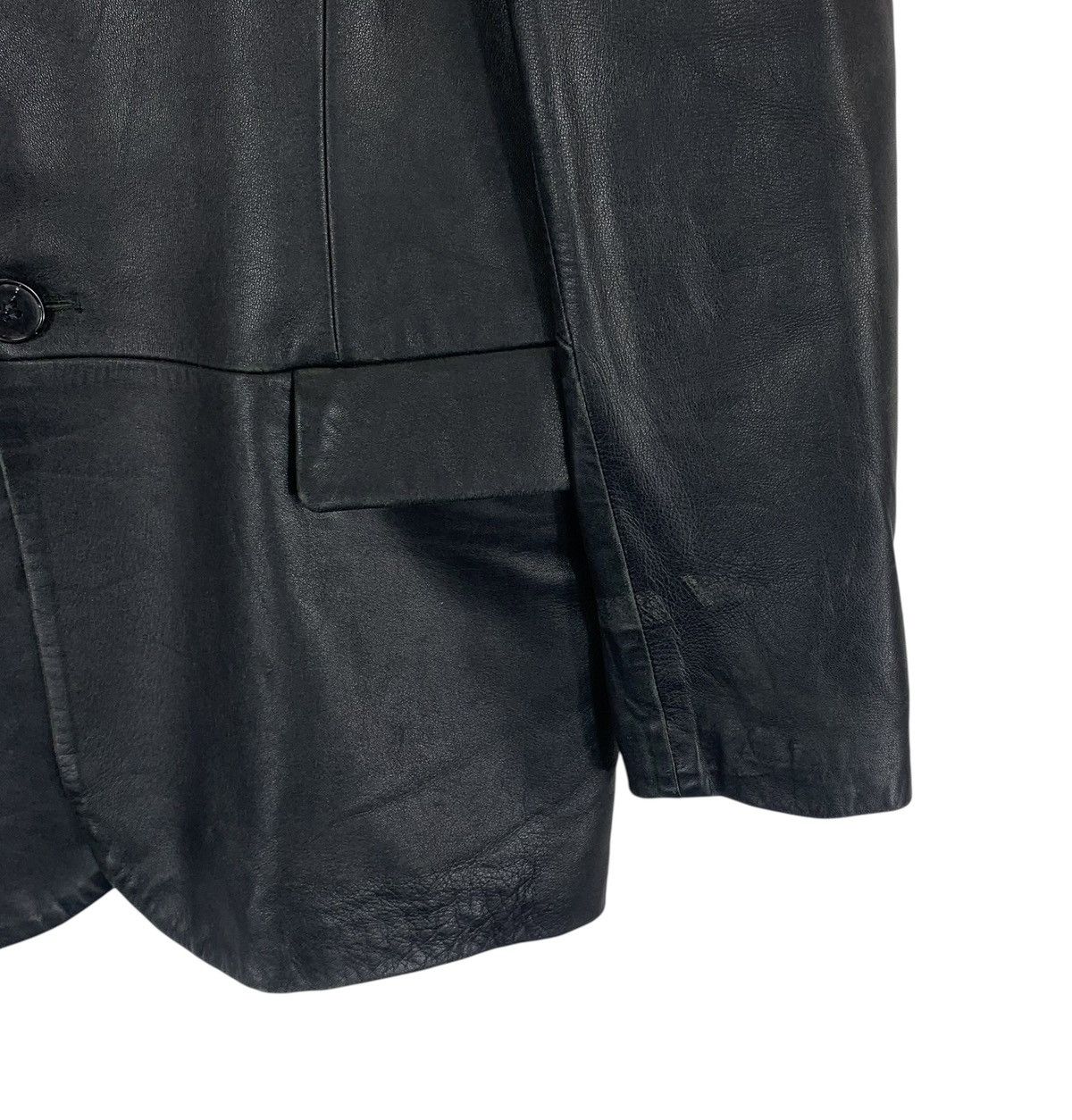 Emporio Armani 🔥🔥EMPORIO ARMANI COLLECTION LEATHER JACKET Size US M / EU 48-50 / 2 - 7 Thumbnail