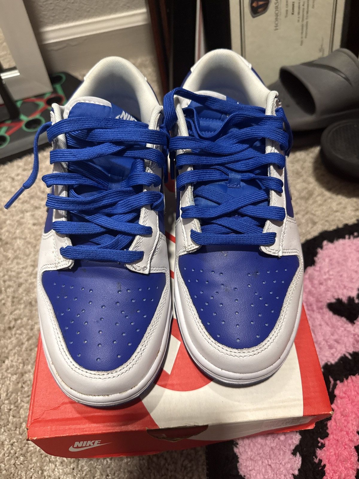 Nike Nike Dunk Low Retro (Racer Blue) (Size 8.5 M) Size US 8.5 / EU 41-42 - 1 Thumbnail