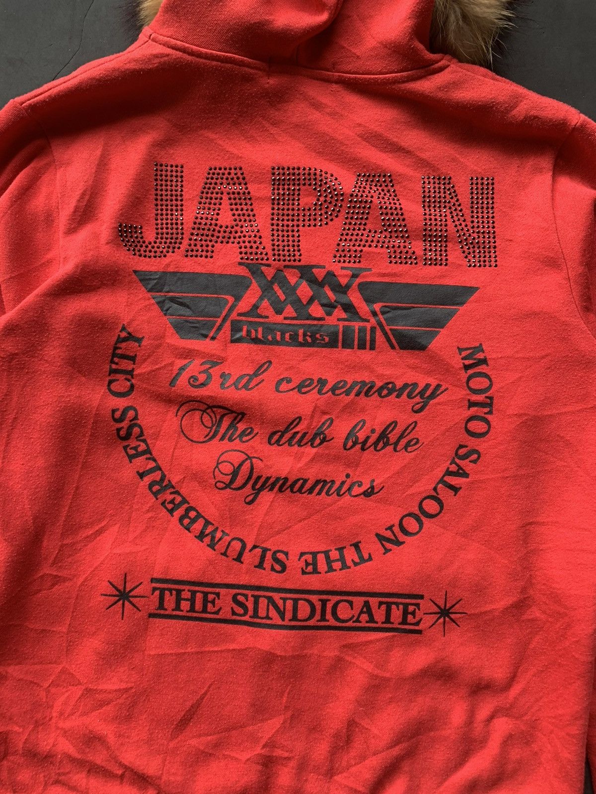 If Six Was Nine Fur hoodie japanese poem style Ifsixwasnine lgb Size US L / EU 52-54 / 3 - 6 Thumbnail
