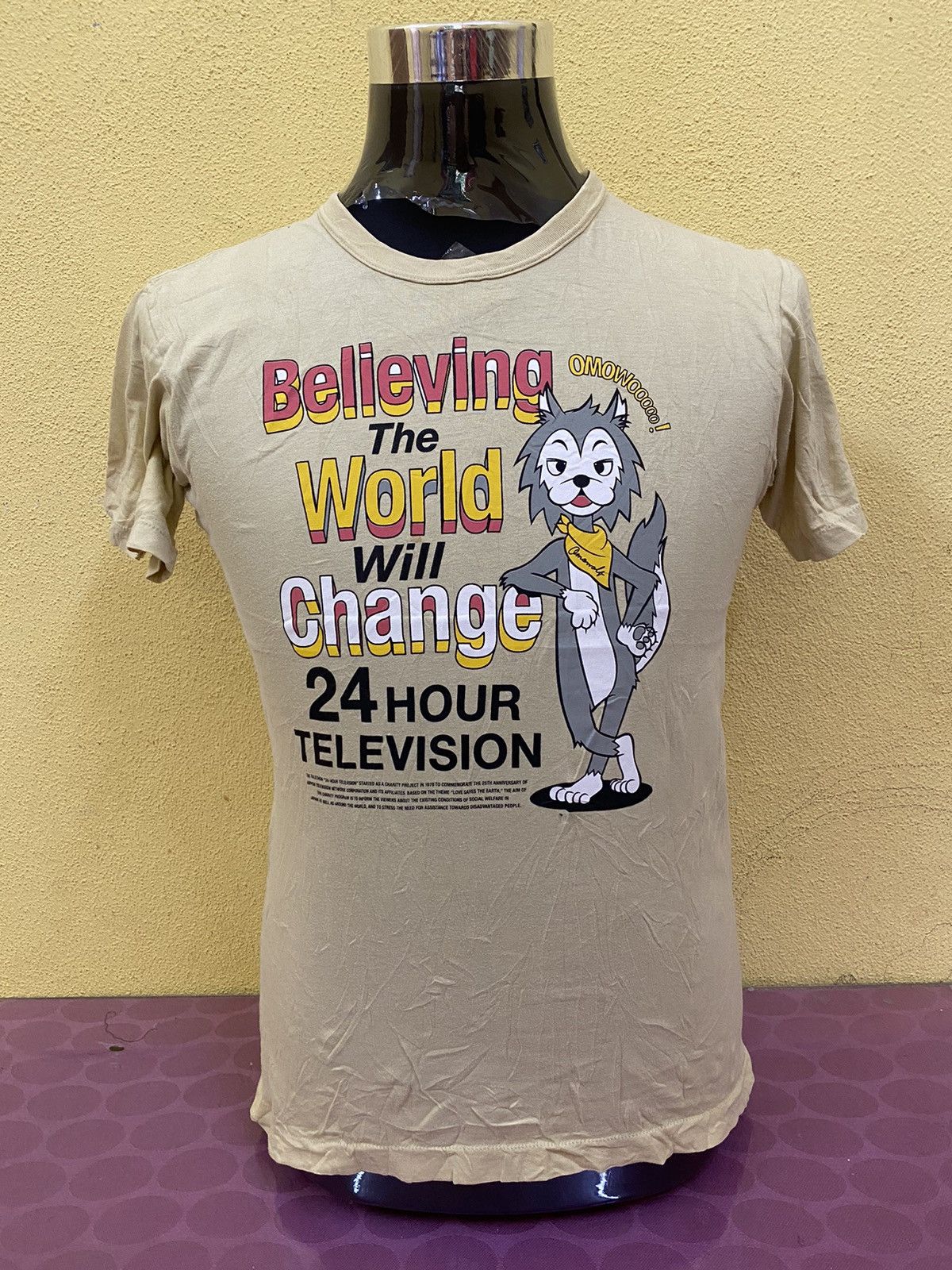 Japanese Brand × Vintage 24 Hour Television Believing The World Will Change Size US M / EU 48-50 / 2 - 1 Thumbnail