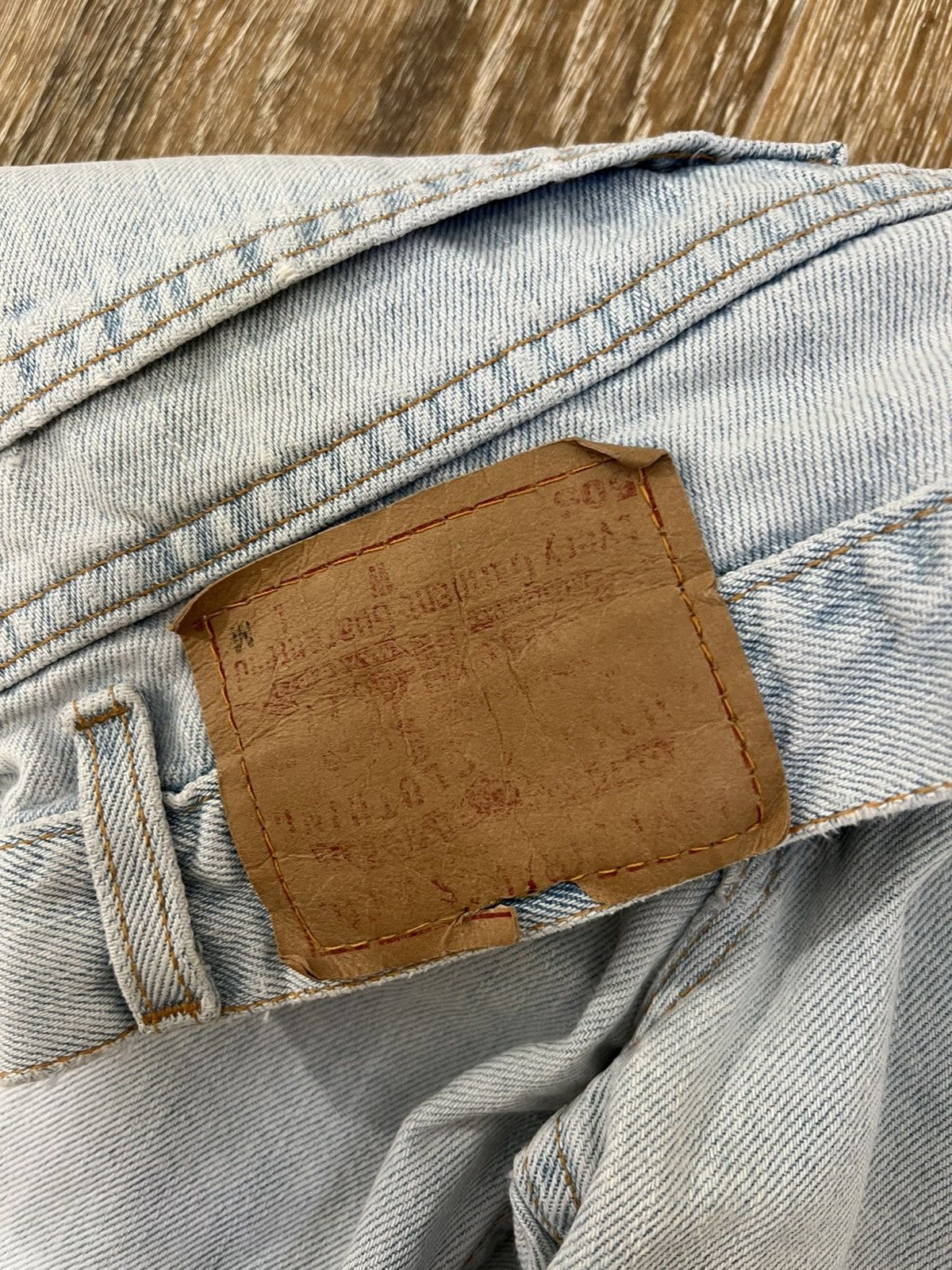 Levi's Vintage womens levis 505 lower rise straight leg jeans Size 30" / US 8 / IT 44 - 8 Thumbnail