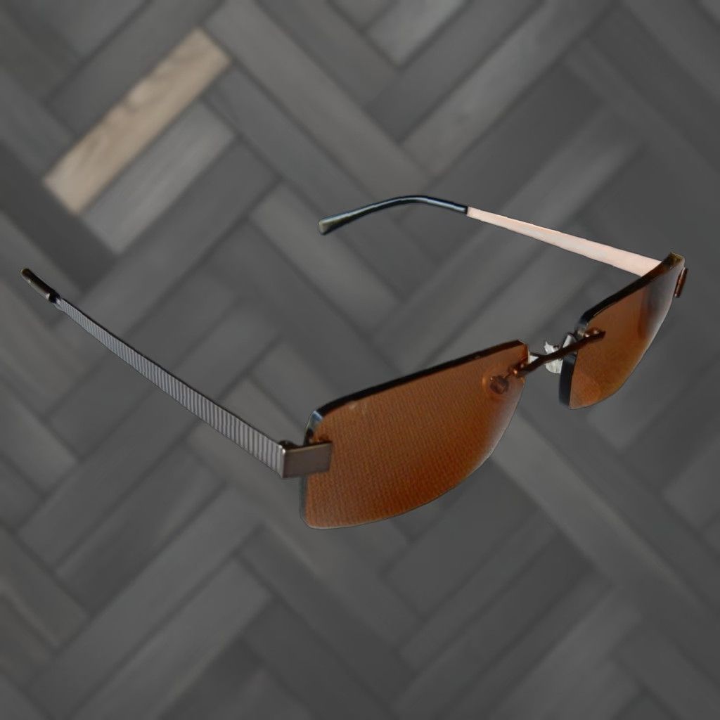 Vintage VINTAGE Jhane Barnes Sunglasses Frames Only Men 56mm Bronze Titanium 90s Size ONE SIZE - 1 Thumbnail