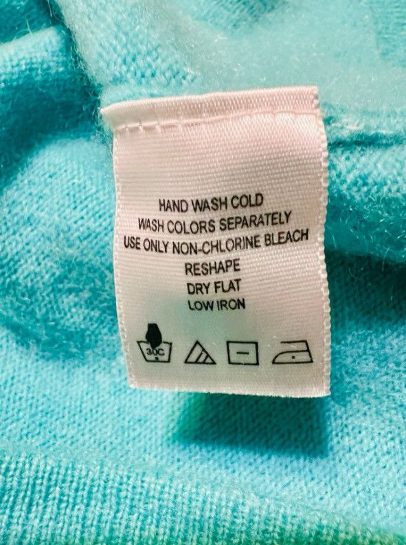 Other Vintage Chadwick’s 100% Cashmere Sweater – Teal – Women’s XL Size XL / US 12-14 / IT 48-50 - 5 Thumbnail