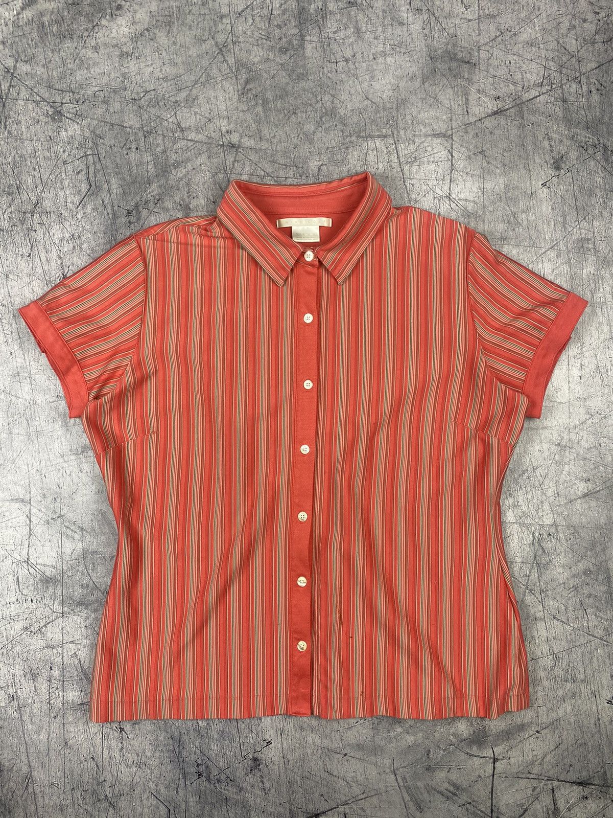 Nike Vintage Nike Golf Striped Polo T Shirt Size XL / US 12-14 / IT 48-50 - 2 Thumbnail