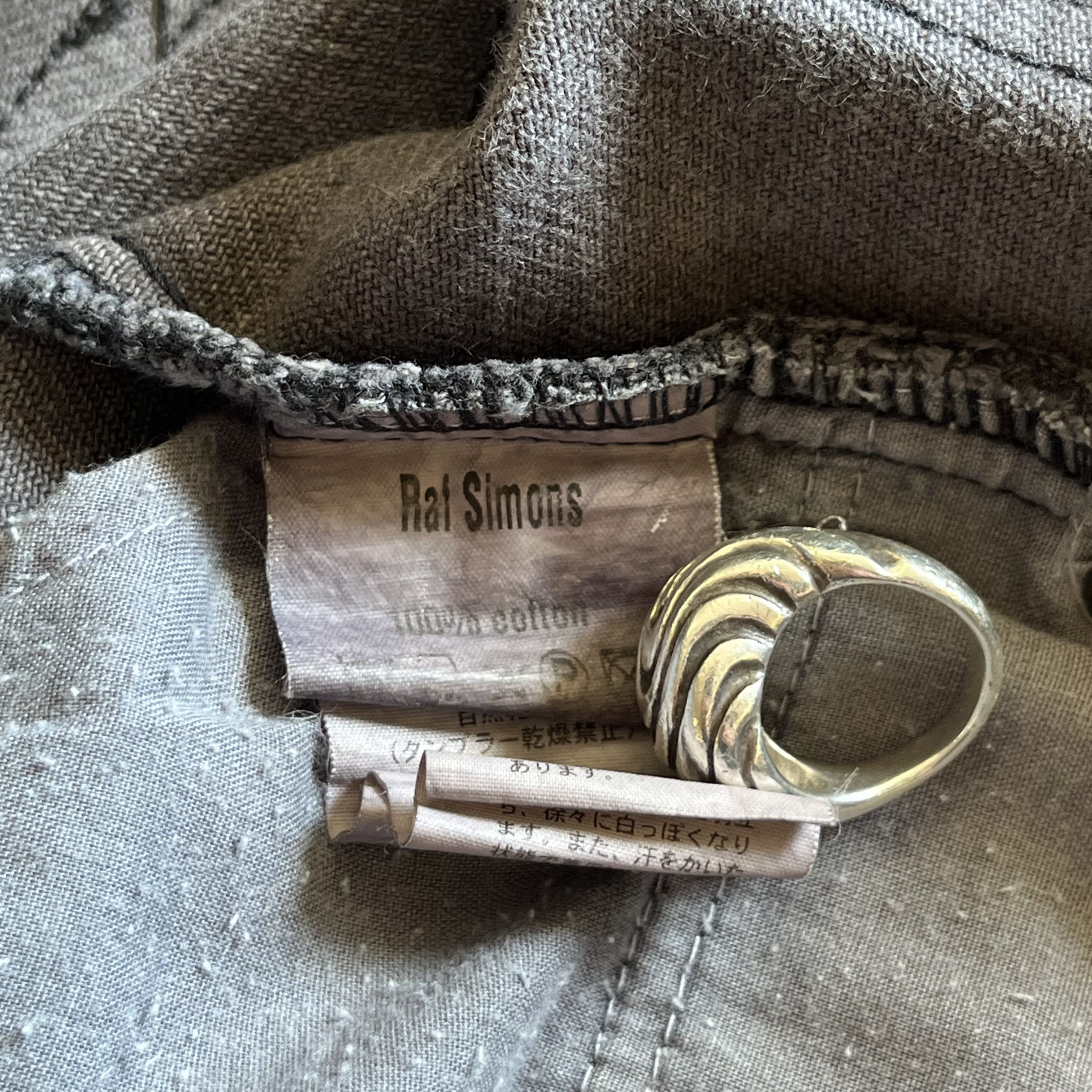 Raf Simons Raf Simons AW 03'-04' Grey Wash Denim Jeans Size US 32 / EU 48 - 9 Thumbnail