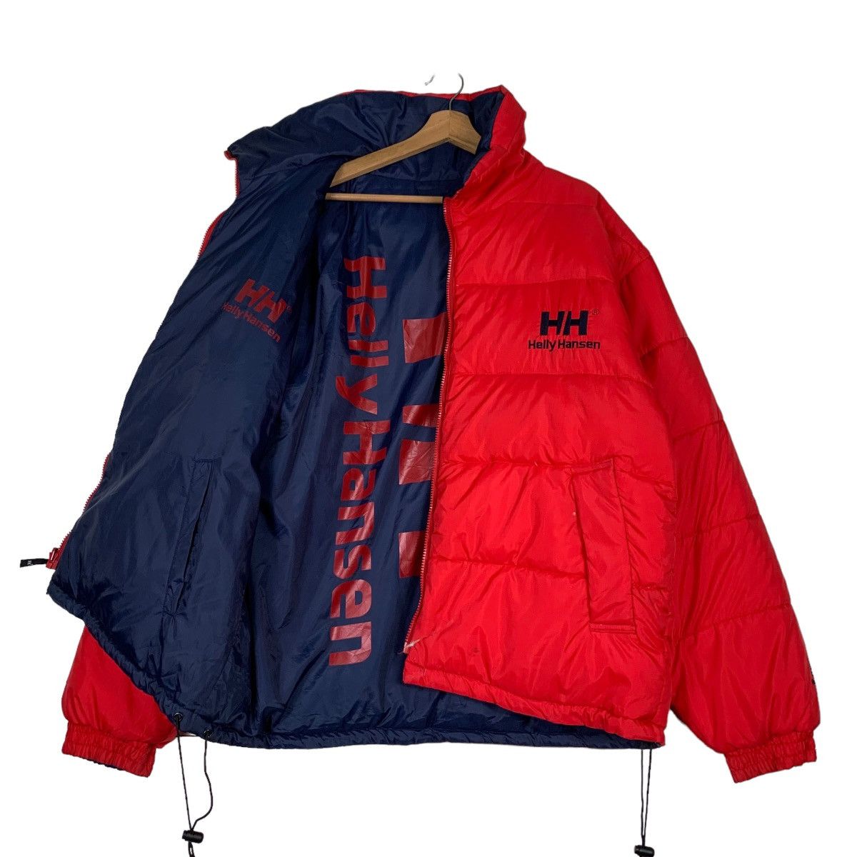 Helly Hansen HELLY HANSEN Big Logo Reversible Puffer Jacket #0536-C25 Size US L / EU 52-54 / 3 - 12 Thumbnail