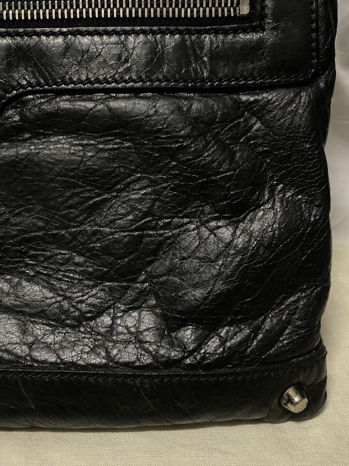 Balenciaga Balenciaga - 2000’s - Lambskin Leather City Clip Clutch Bag Size ONE SIZE - 5 Thumbnail