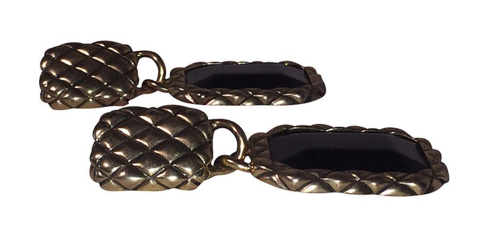 Valentino LesBernard for Valentino Simulated Black Onyx Basket Earring Size ONE SIZE - 2 Thumbnail