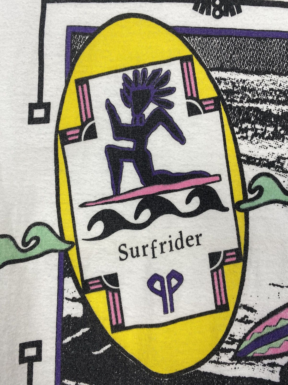 Other Vintage 90s Paragraph Surfrider T Shirt Size L / US 10 / IT 46 - 7 Thumbnail