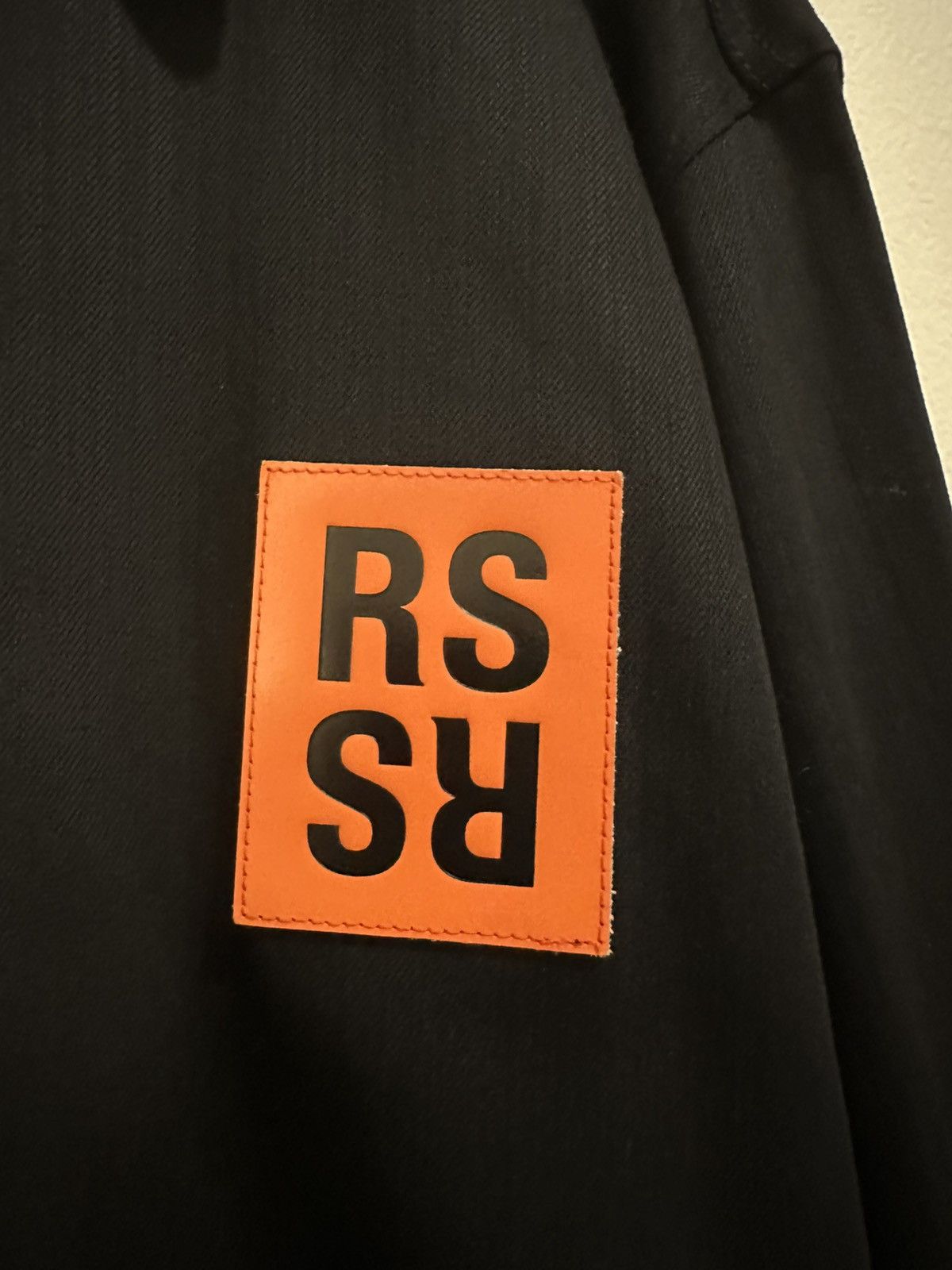 Raf Simons Raf Simons FW19 Carry Over Denim Shirt Black Size Large Size US L / EU 52-54 / 3 - 4 Thumbnail