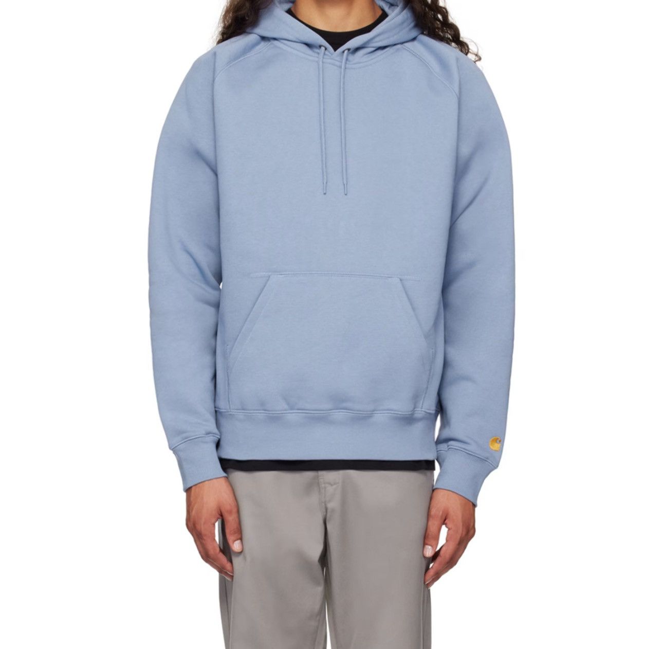 Carhartt Wip NWOT Carhartt baby blue chase hoodie size.XL Size US XL / EU 56 / 4 - 1 Thumbnail