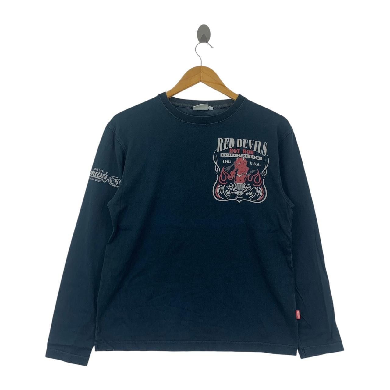 Other TEDMAN RED DEVILS Hot Rod Motorcycle Tattoo Tee Shirt Top Size US M / EU 48-50 / 2 - 2 Thumbnail