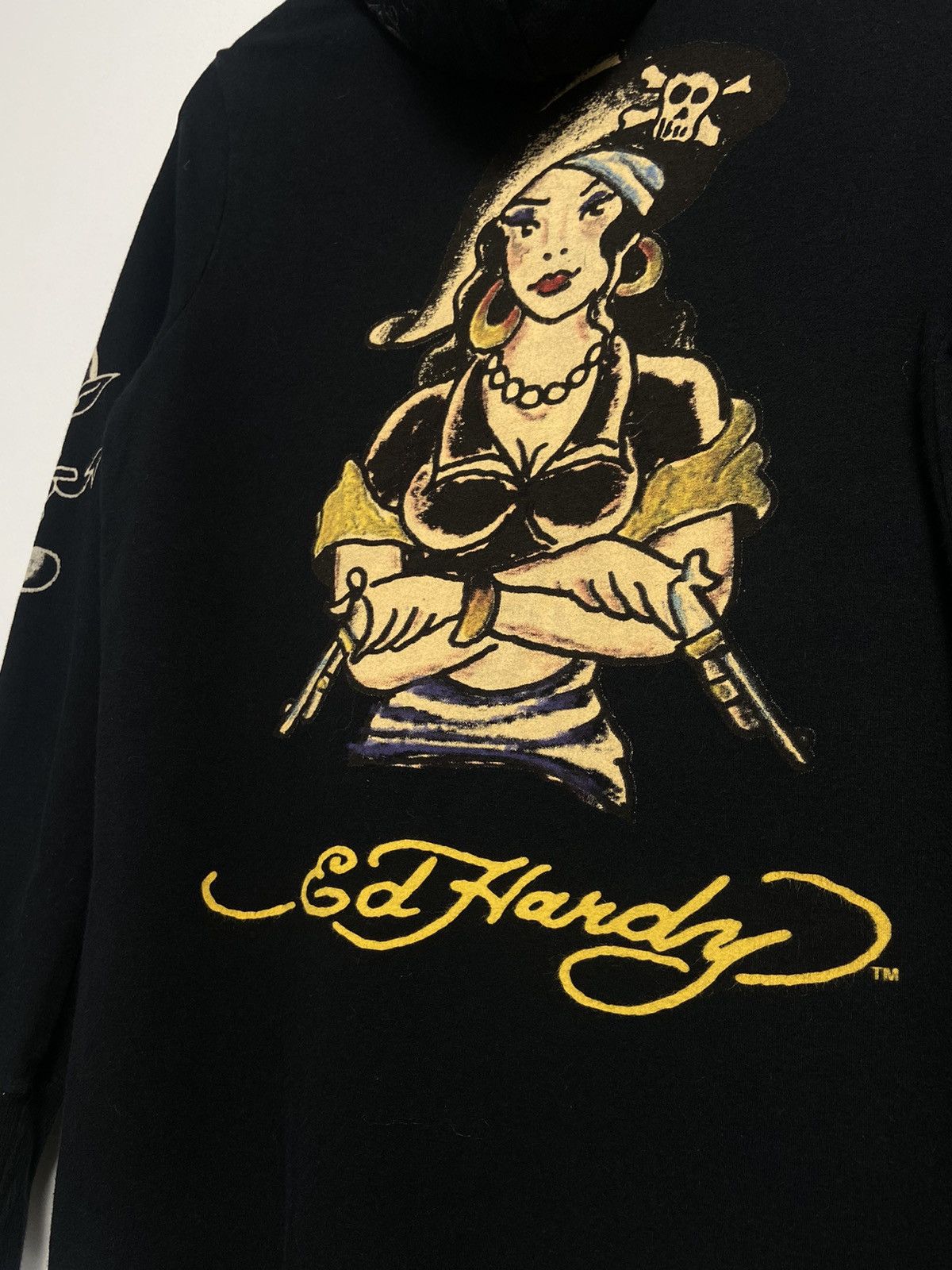 Ed Hardy Vintage Y2K style Ed Hardy Hoodie Size L / US 10 / IT 46 - 9 Thumbnail