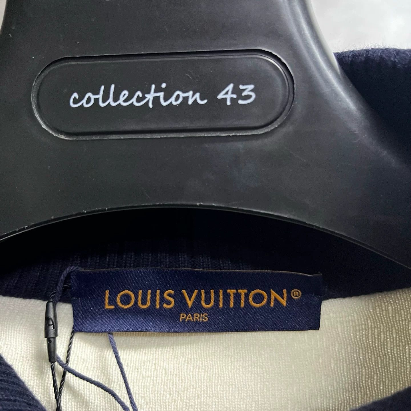 Louis Vuitton Louis Vuitton White Striped Stand Collar Jacket Size US M / EU 48-50 / 2 - 2 Thumbnail