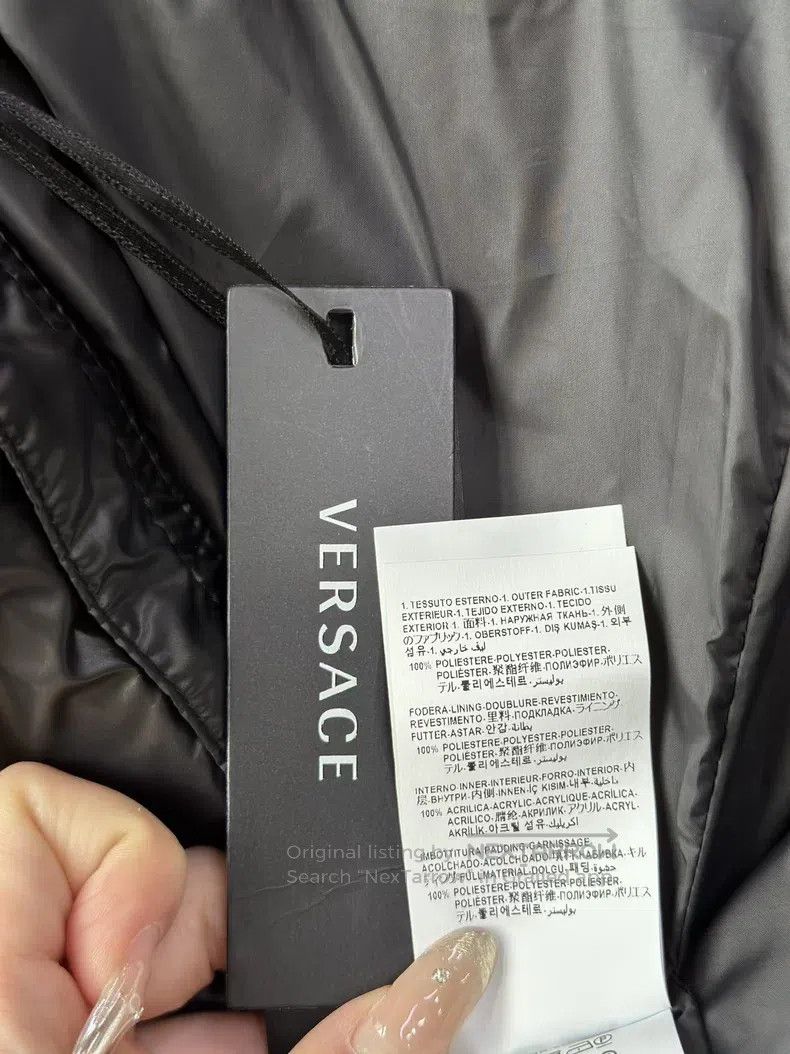 Versace Versace Stand-up collar cotton jacket Size US XS / EU 42 / 0 - 8 Thumbnail