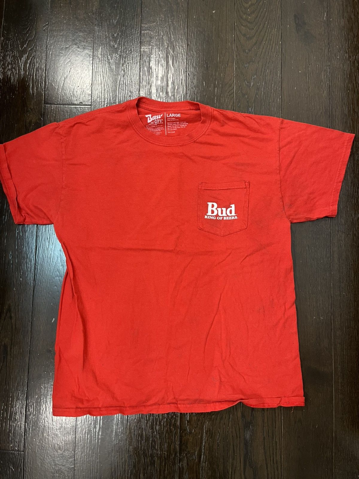 Sports Specialties BUDWEISER - KING OF BEERS T SHIRT - EAGLE Size US L / EU 52-54 / 3 - 1 Thumbnail