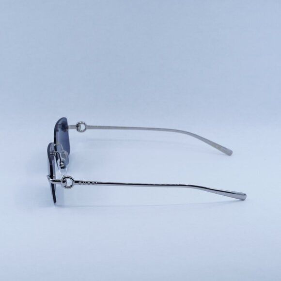 Gucci 🕶️ New Gucci GG1703S 003 Sunglasses - Silver Frame, Blue Size ONE SIZE - 9 Thumbnail