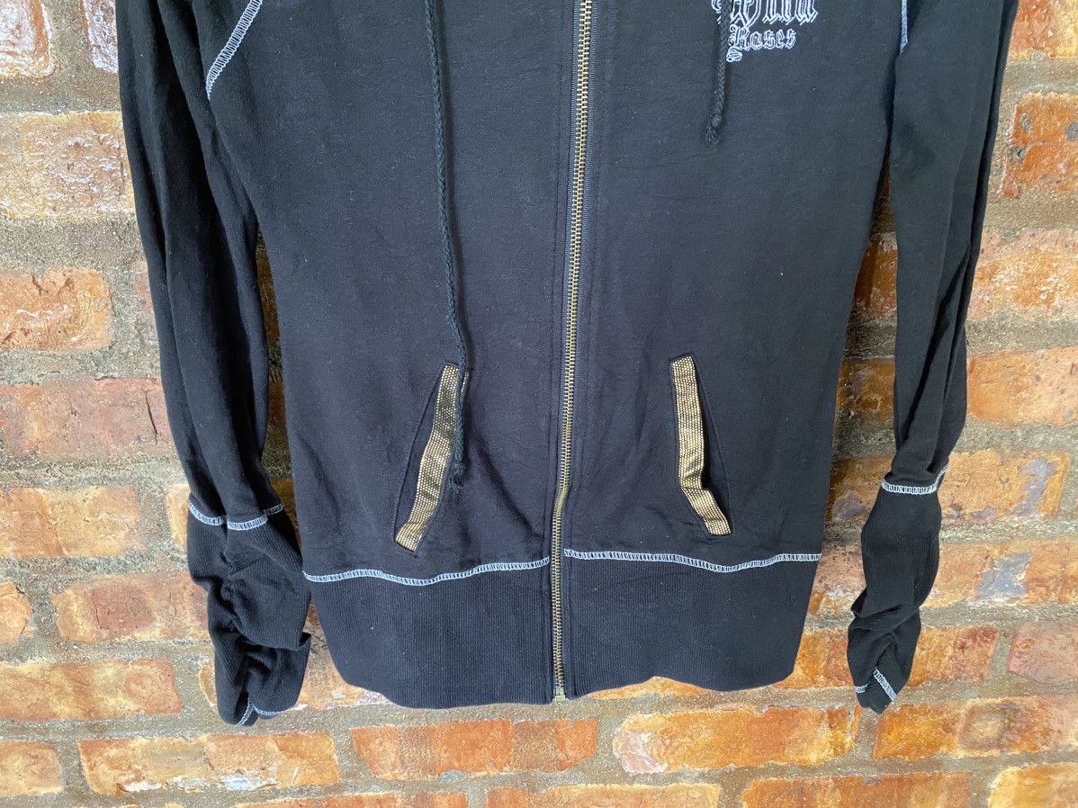 Japanese Brand Vtg Real Mars Japan Punk Skull contra Stitch bono hoodie Size XS / US 0-2 / IT 36-38 - 5 Thumbnail