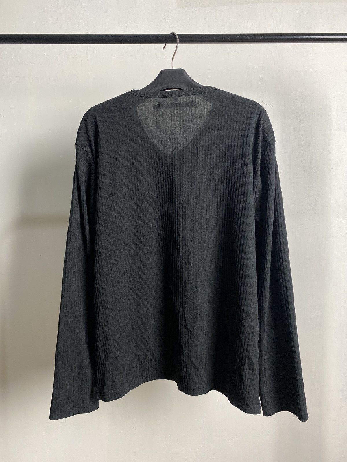 If Six Was Nine × Japanese Brand × Le Grande Bleu (L.G.B.) Black Label Poem Rock Longsleeve Size US L / EU 52-54 / 3 - 4 Thumbnail