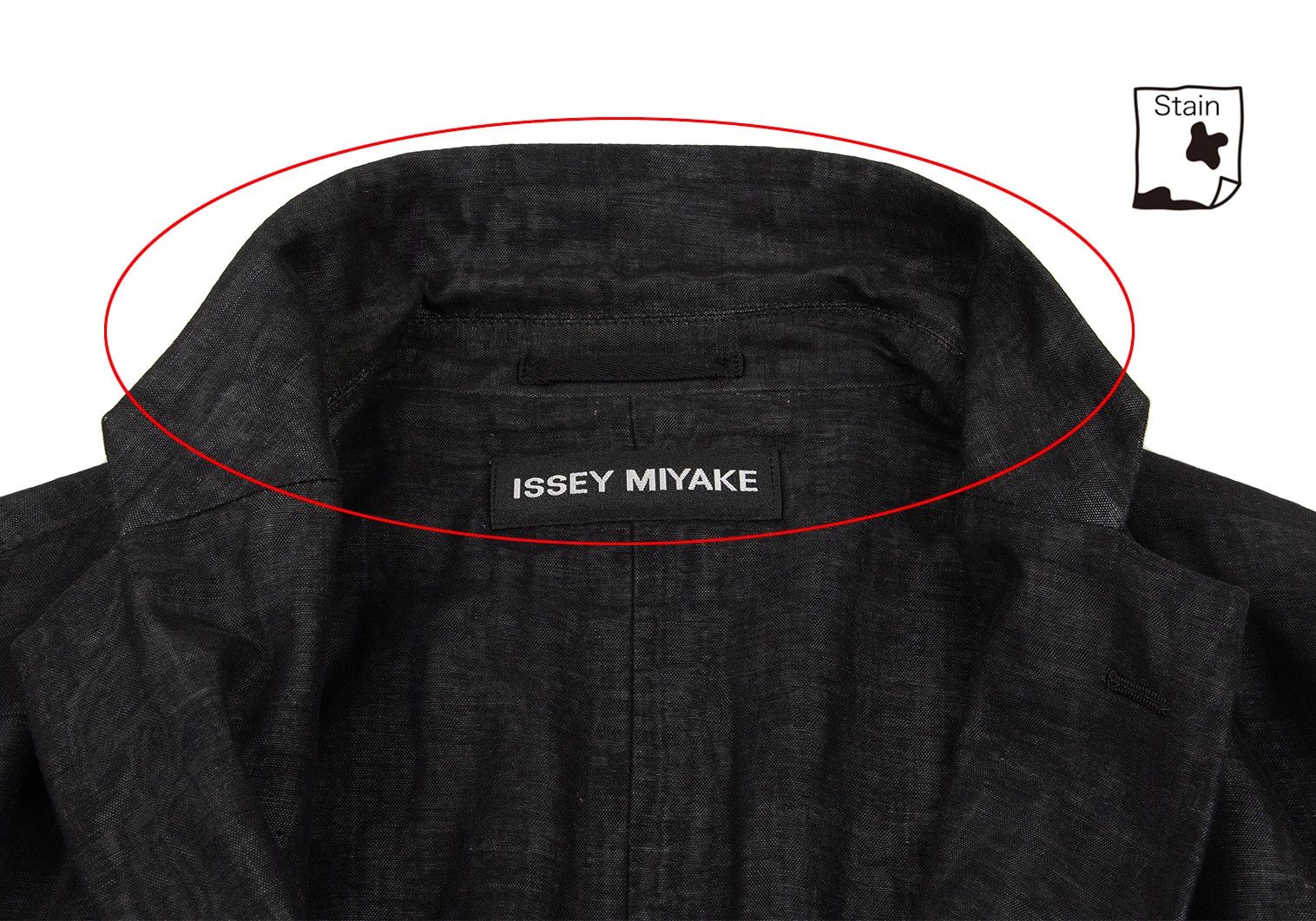 Issey Miyake Cotton Linen Glossy Tailored Jacket in Black Size 4 Size US XL / EU 56 / 4 - 4 Thumbnail