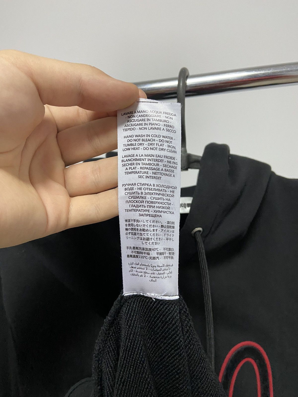 Alexander McQueen × Vintage Alexander McQueen Vintage Hoodie Big Logo MCQ Luxury Size US M / EU 48-50 / 2 - 8 Thumbnail